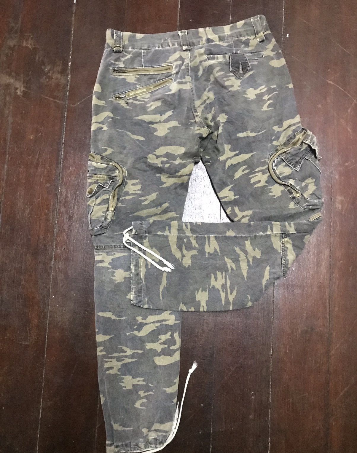 Japanese Brand Military style camo cargo pant multi pocket by brthbreath Size US 32 / EU 48 - 4 Thumbnail