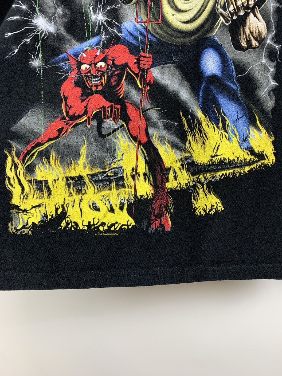 Band Tees 2018 Iron Maiden European Legacy Of The Beast Tour Size US S / EU 44-46 / 1 - 9 Thumbnail