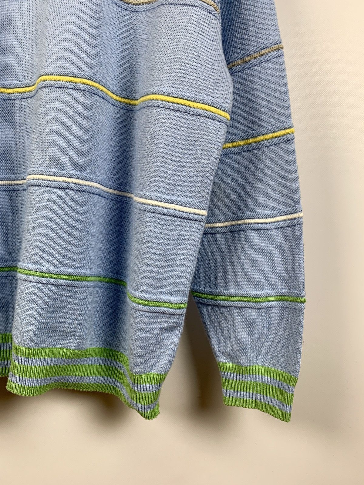 Carlo Colucci Carlo Colucci Multicolor Sweater Coogi Style Size US L / EU 52-54 / 3 - 8 Thumbnail