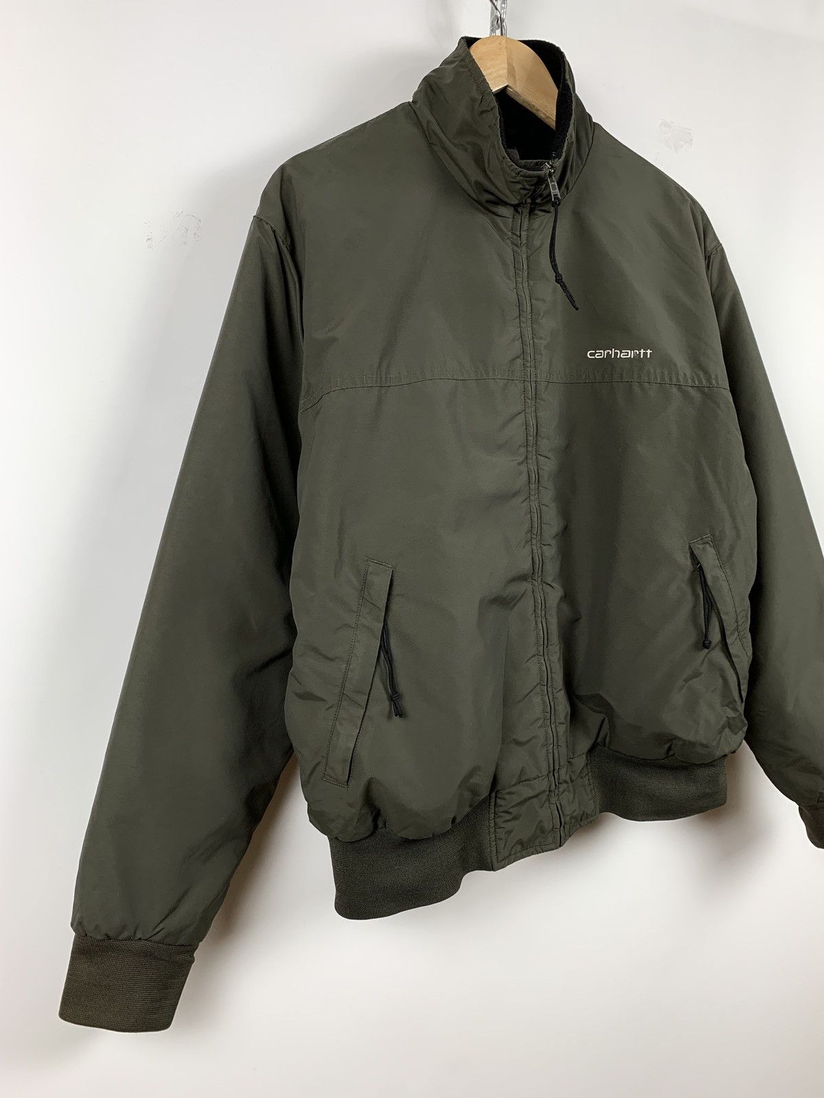 Carhartt Vintage Carhartt Nylon/Fleece Khaki Jacket Size US M / EU 48-50 / 2 - 4 Thumbnail