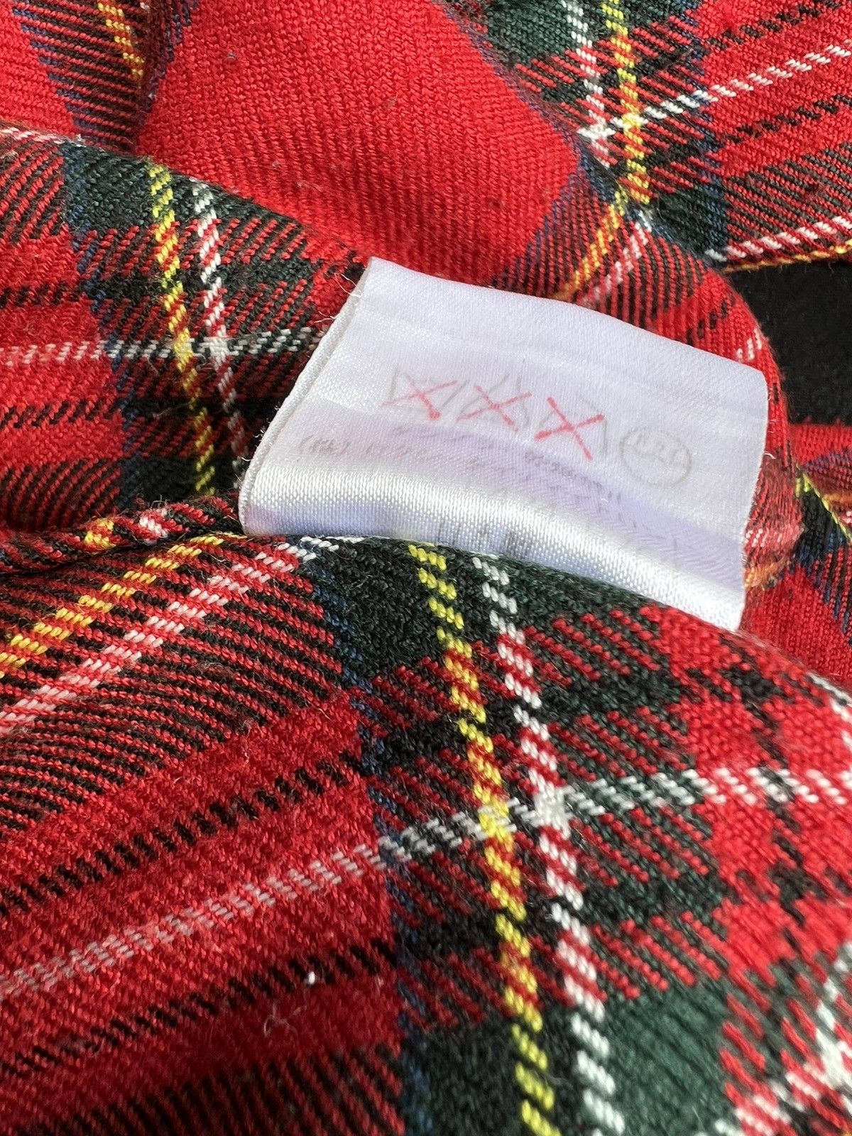 Vintage Vintage 90s Sexy Dynamite London Tartan Punk Trouser Pant Size US 29 - 22 Thumbnail