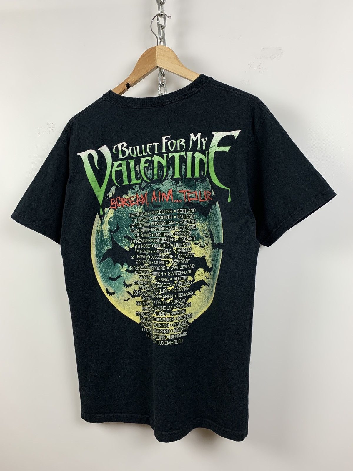 Band Tees Vintage Bullet For My Valentine Scream Aim Tour Band Tees Size US M / EU 48-50 / 2 - 5 Thumbnail