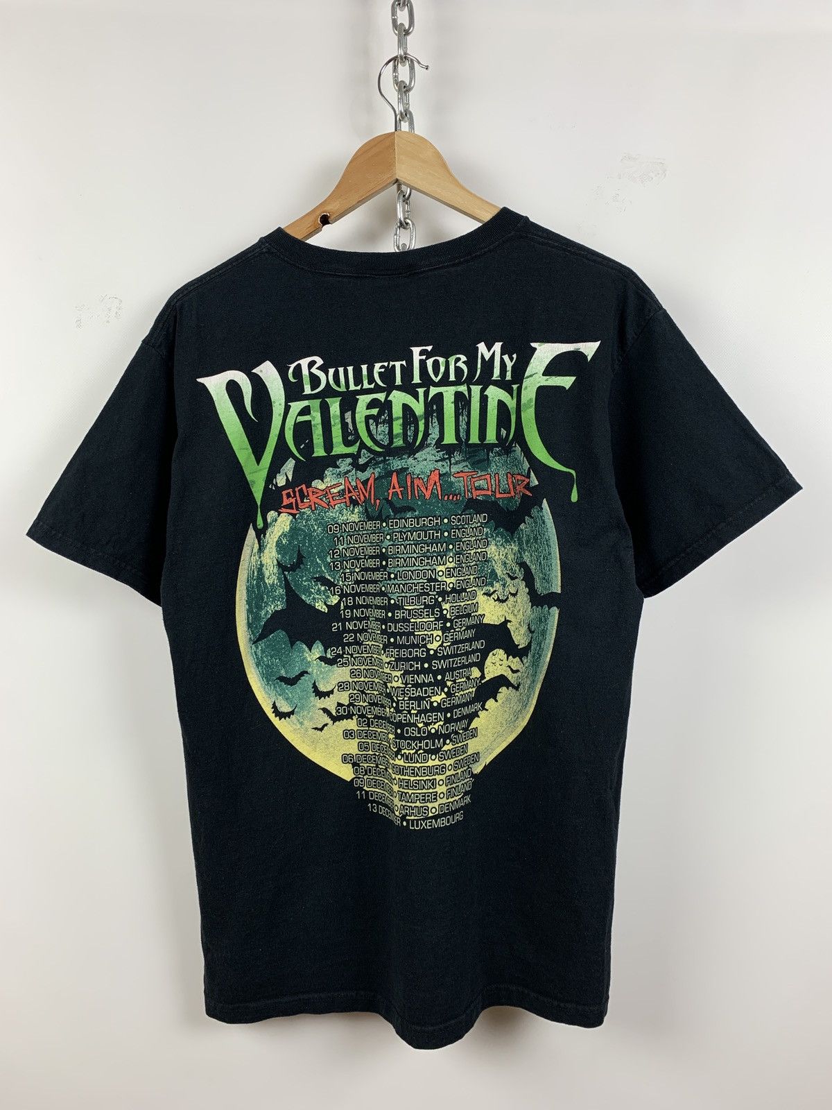 Band Tees Vintage Bullet For My Valentine Scream Aim Tour Band Tees Size US M / EU 48-50 / 2 - 2 Thumbnail