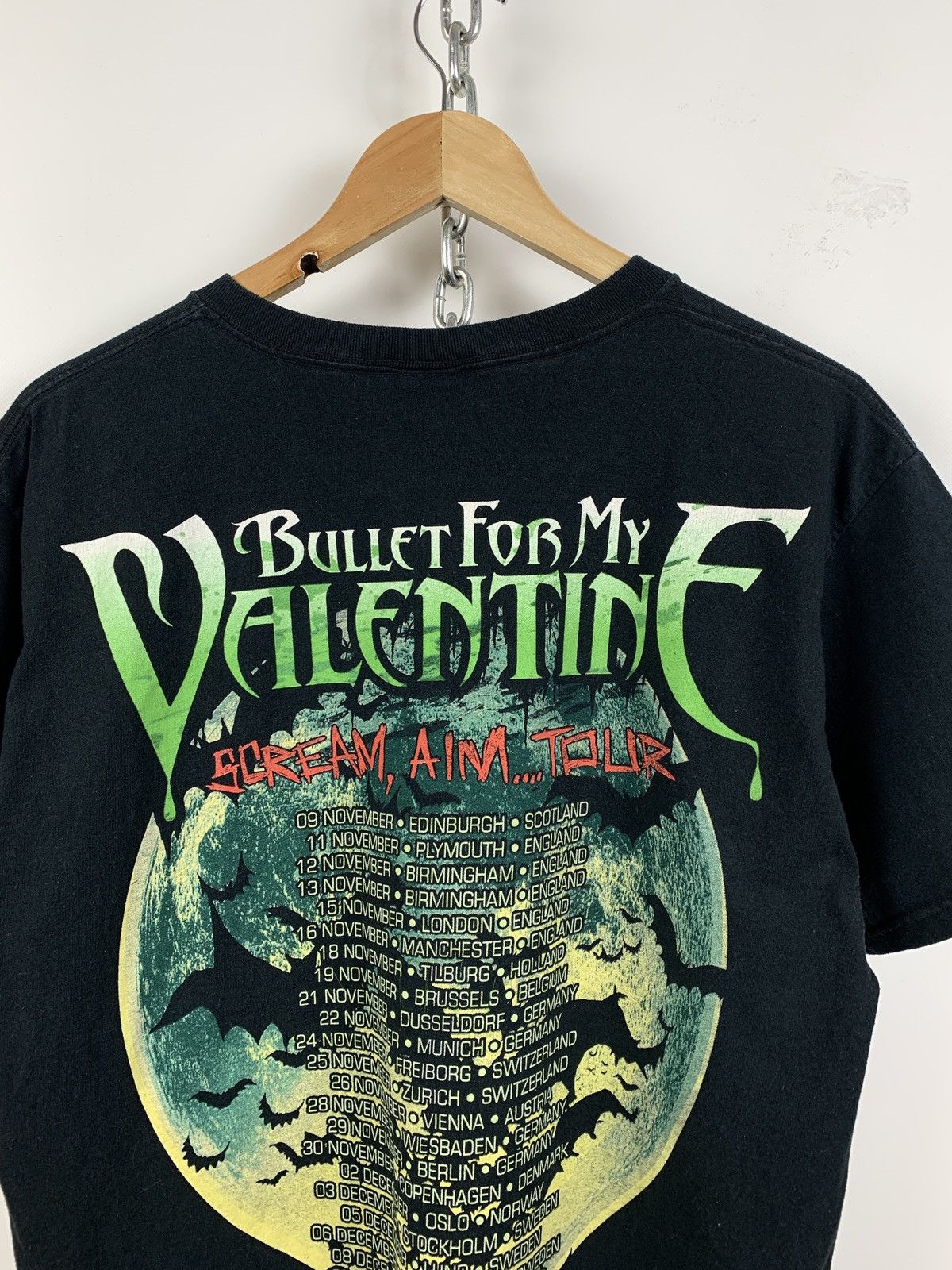 Band Tees Vintage Bullet For My Valentine Scream Aim Tour Band Tees Size US M / EU 48-50 / 2 - 7 Thumbnail