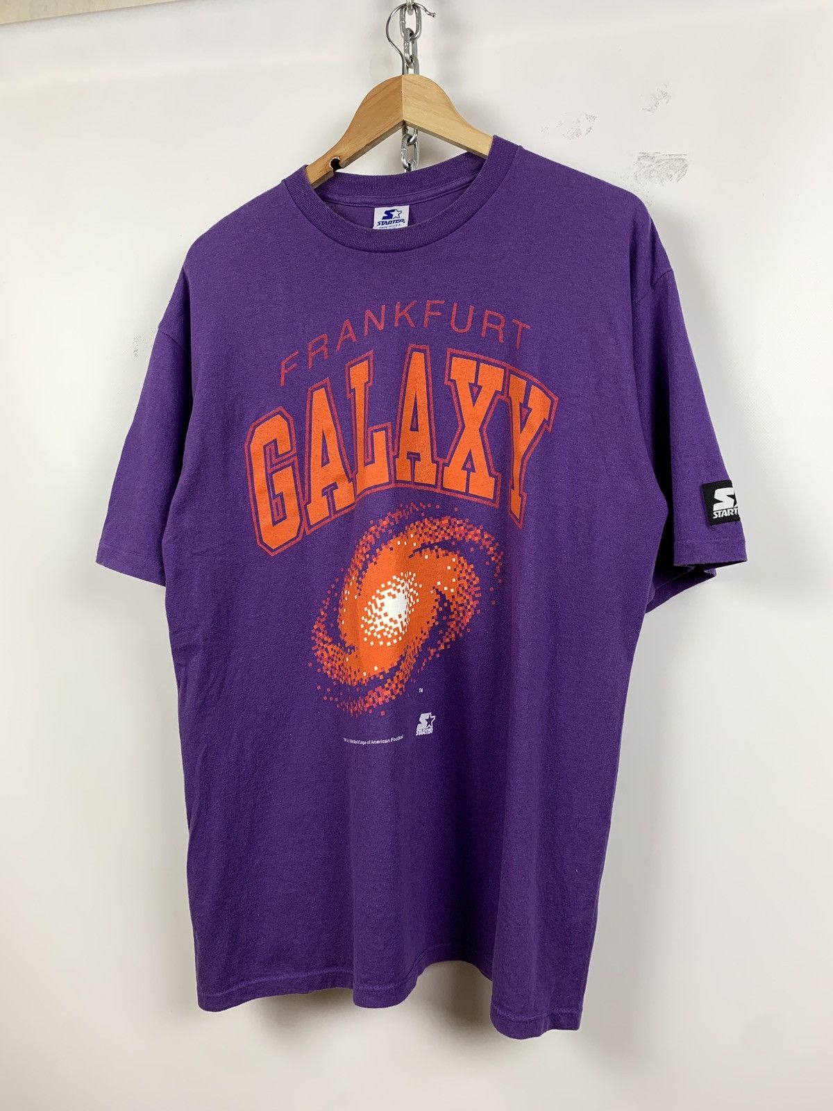 NFL 1994 Vintage Starter Frankfurt Galaxy Made In USA T-Shirt Size US L / EU 52-54 / 3 - 1 Thumbnail