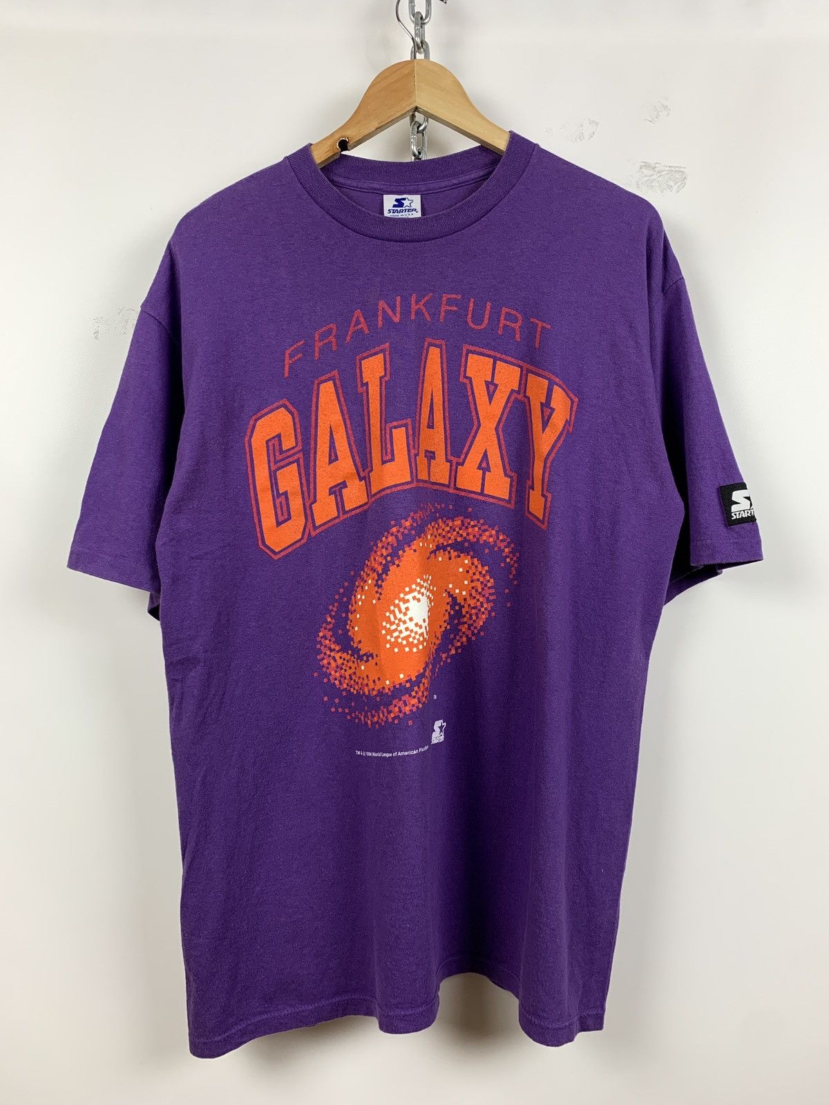 NFL 1994 Vintage Starter Frankfurt Galaxy Made In USA T-Shirt Size US L / EU 52-54 / 3 - 6 Thumbnail