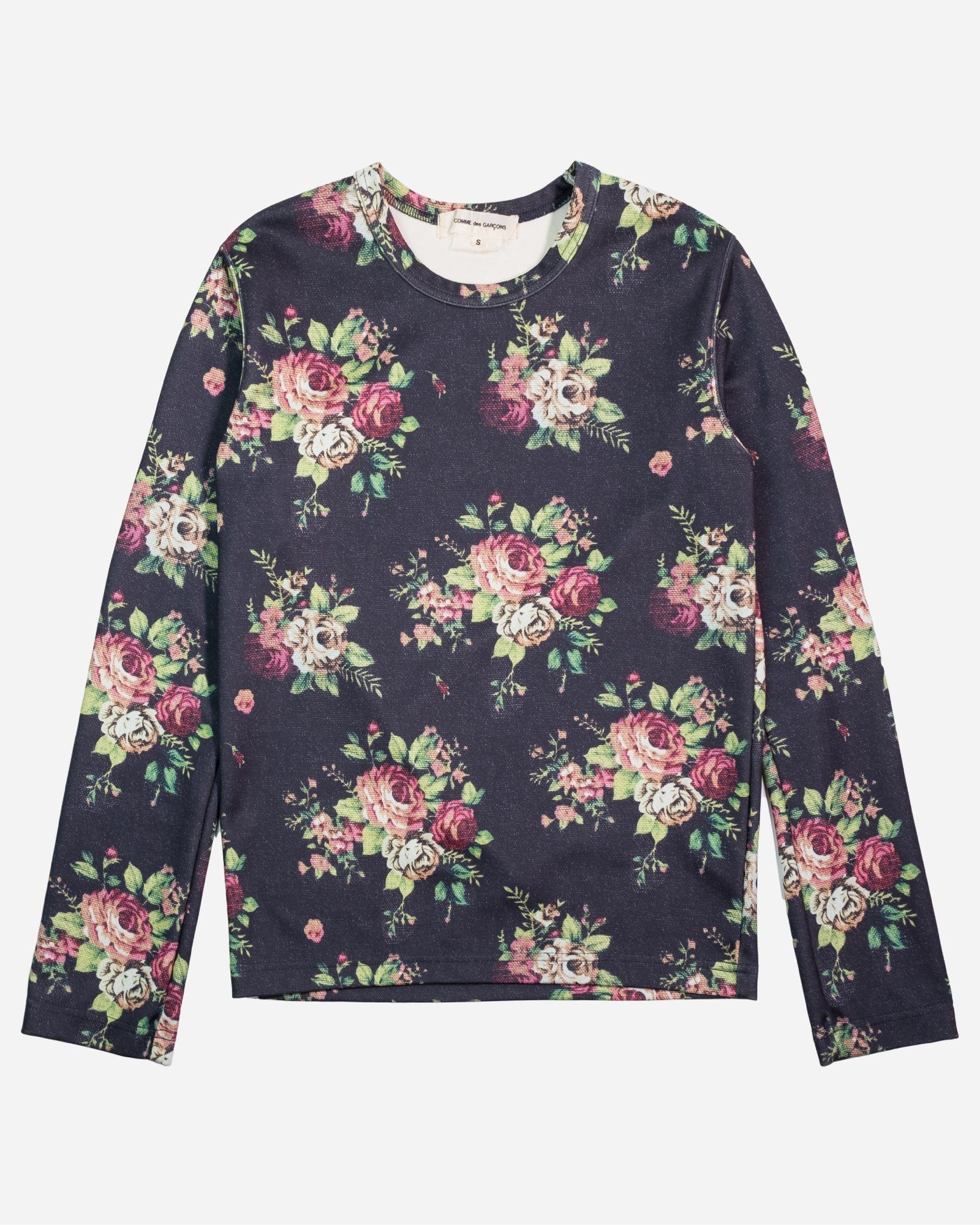 Comme des Garcons Comme des Garcons Roses Longsleeve - AW16 Size US S / EU 44-46 / 1 - 1 Thumbnail