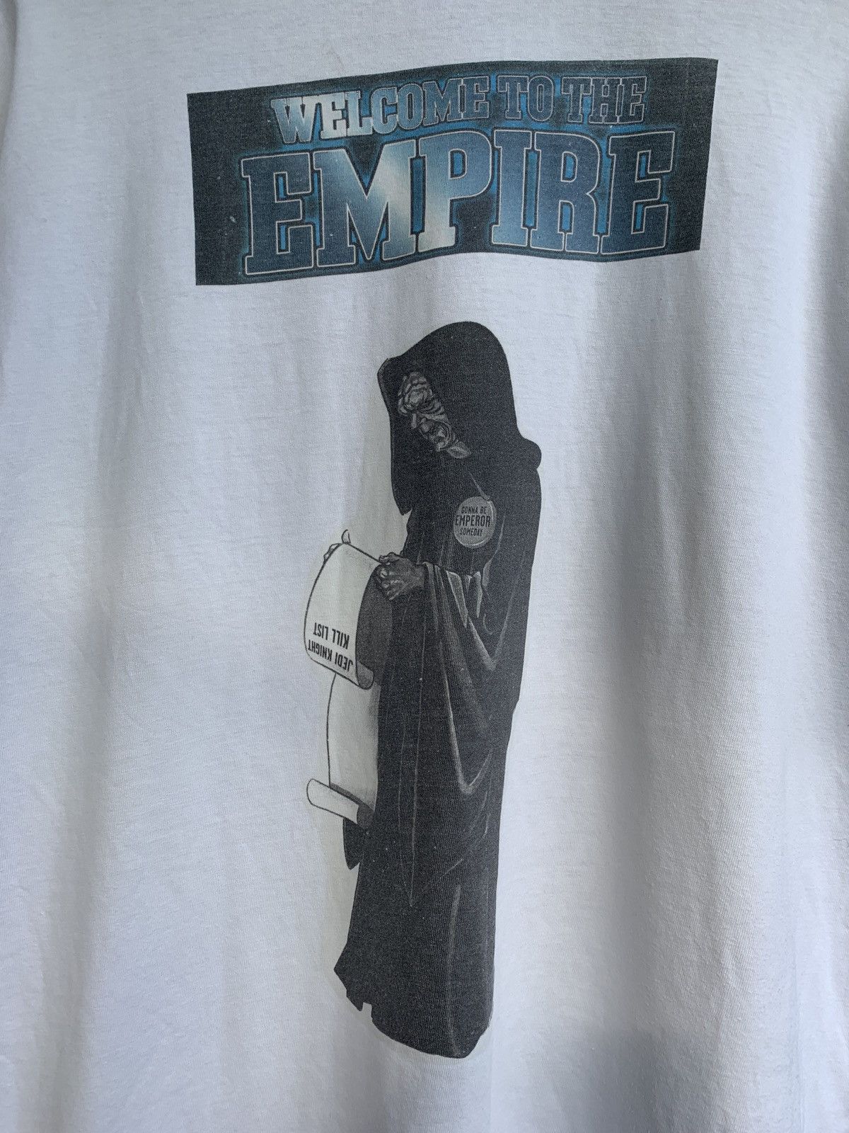 Star Wars 1997 Vintage Star Wars Welcome To The Empire T-Shirt Size US XL / EU 56 / 4 - 9 Thumbnail