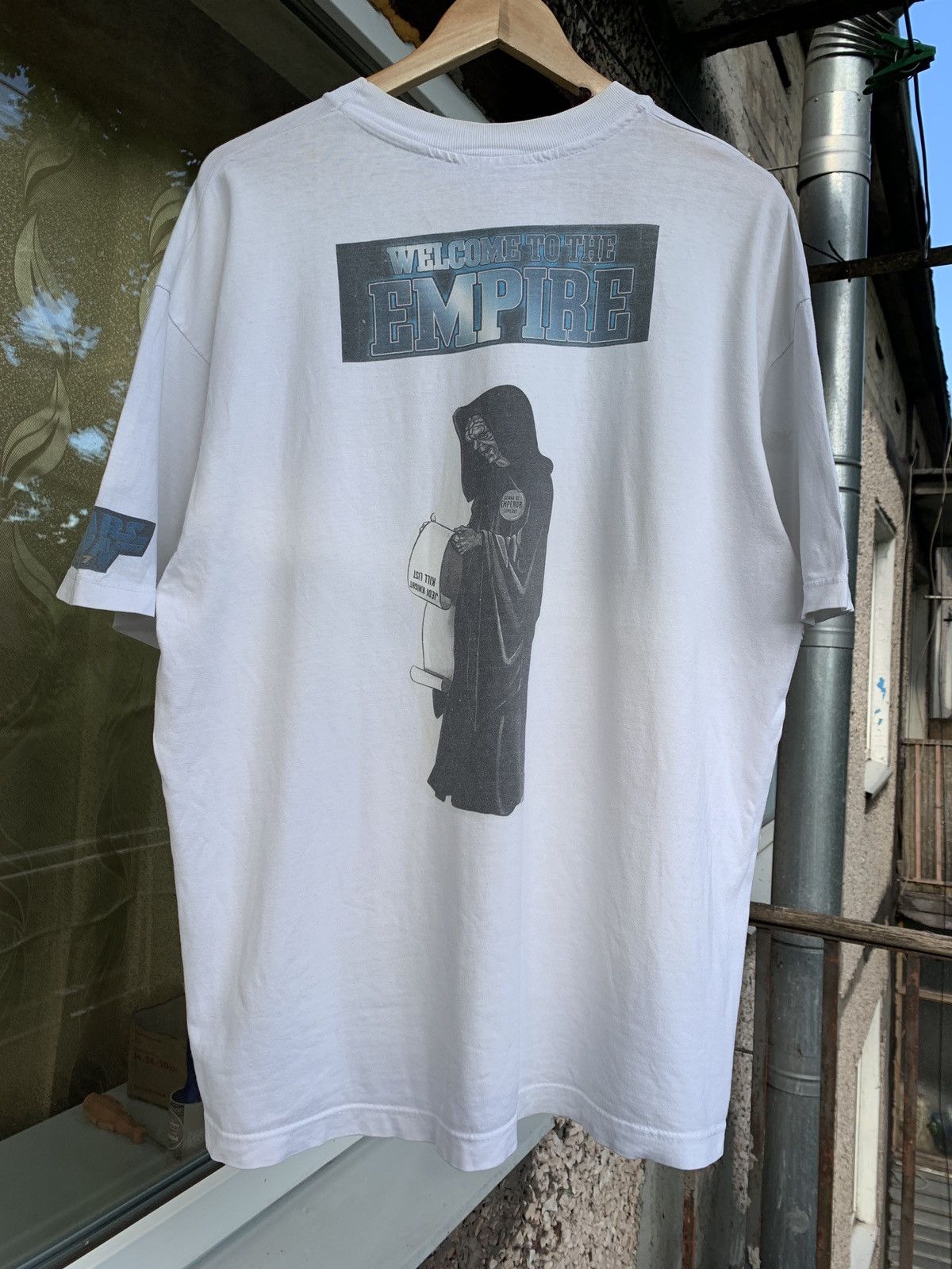 Star Wars 1997 Vintage Star Wars Welcome To The Empire T-Shirt Size US XL / EU 56 / 4 - 1 Thumbnail