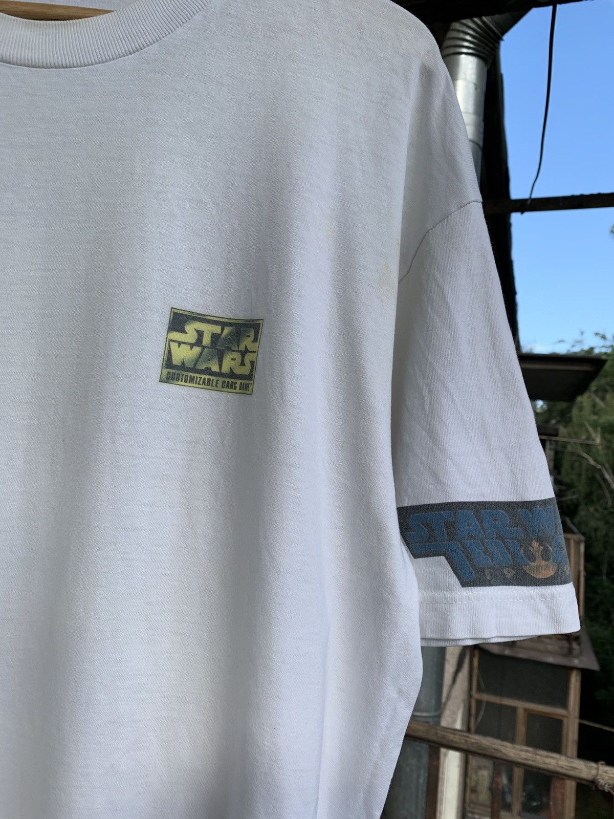 Star Wars 1997 Vintage Star Wars Welcome To The Empire T-Shirt Size US XL / EU 56 / 4 - 8 Thumbnail