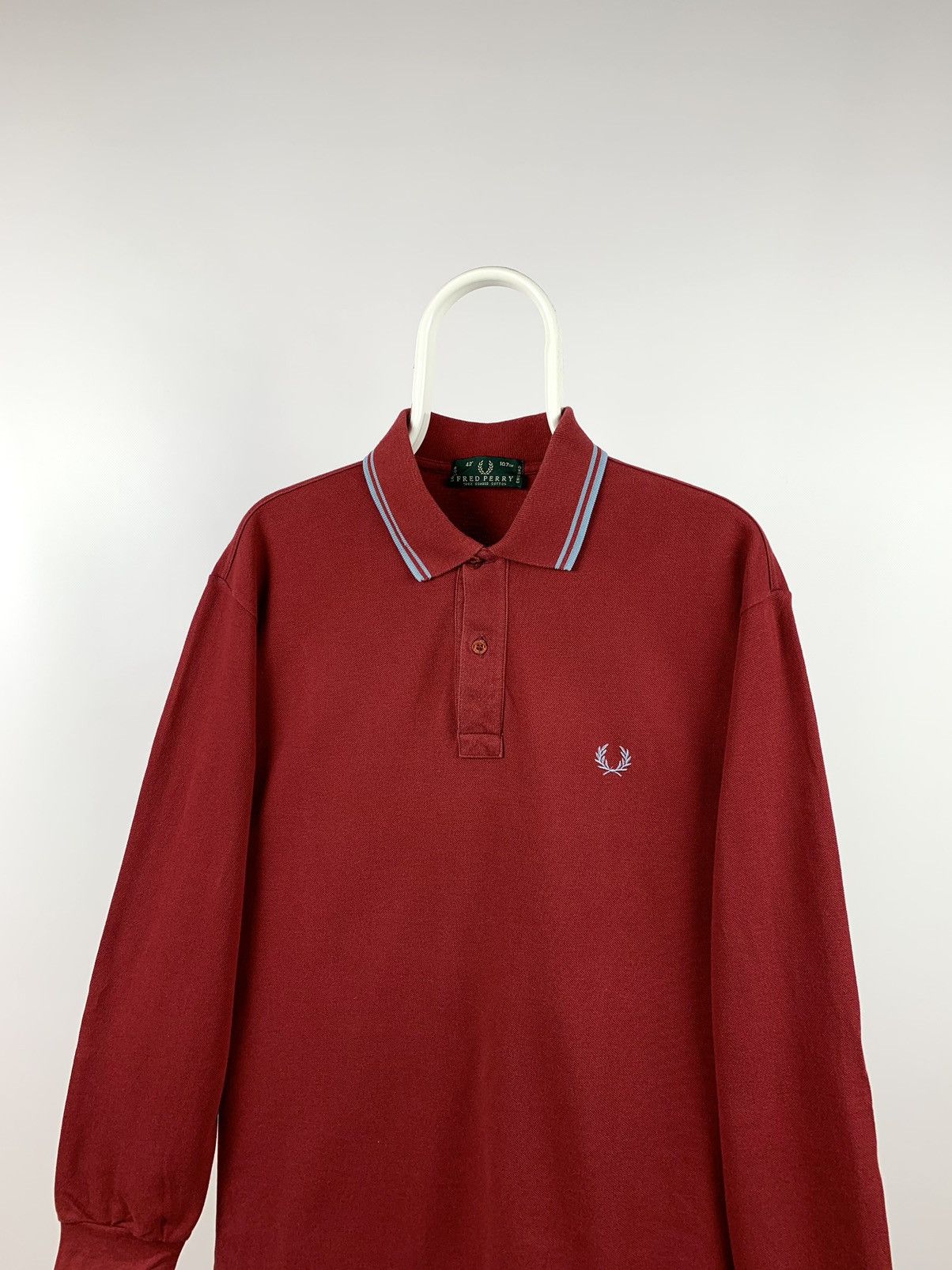 Fred Perry 90s Vintage Fred Perry Long Sleeve England Made In Italy Size US M / EU 48-50 / 2 - 11 Thumbnail