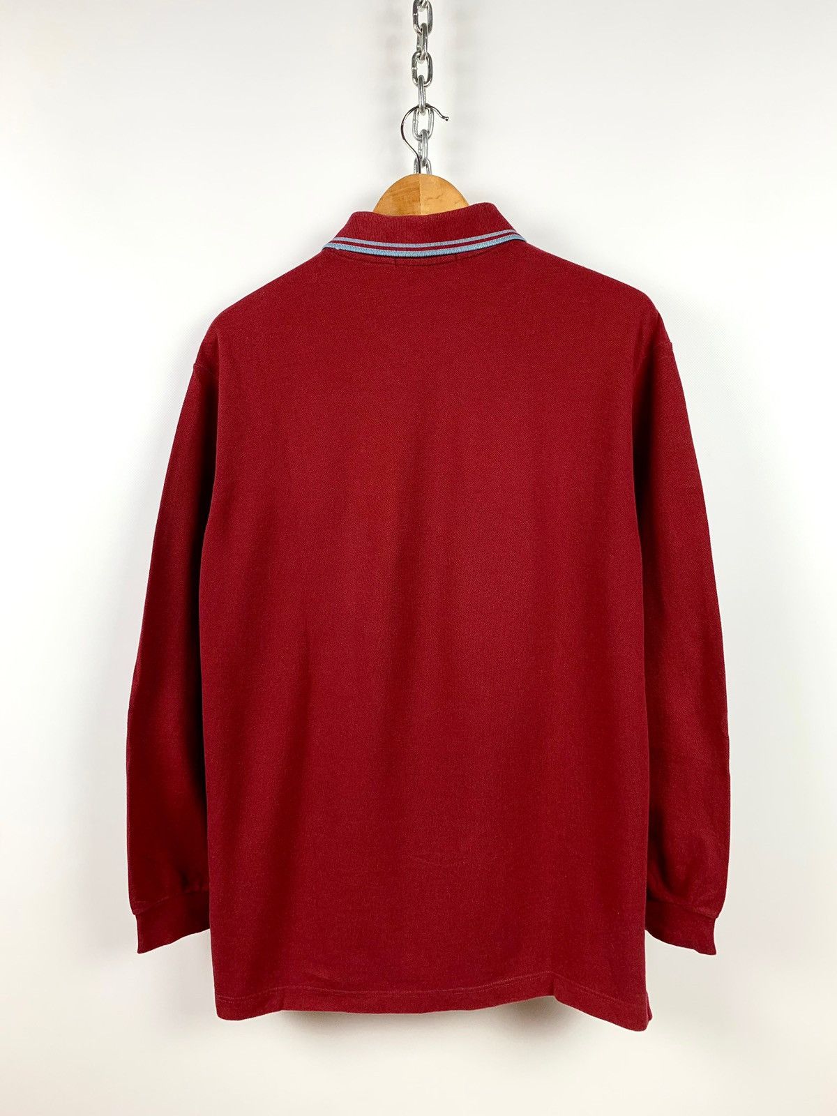 Fred Perry 90s Vintage Fred Perry Long Sleeve England Made In Italy Size US M / EU 48-50 / 2 - 5 Thumbnail