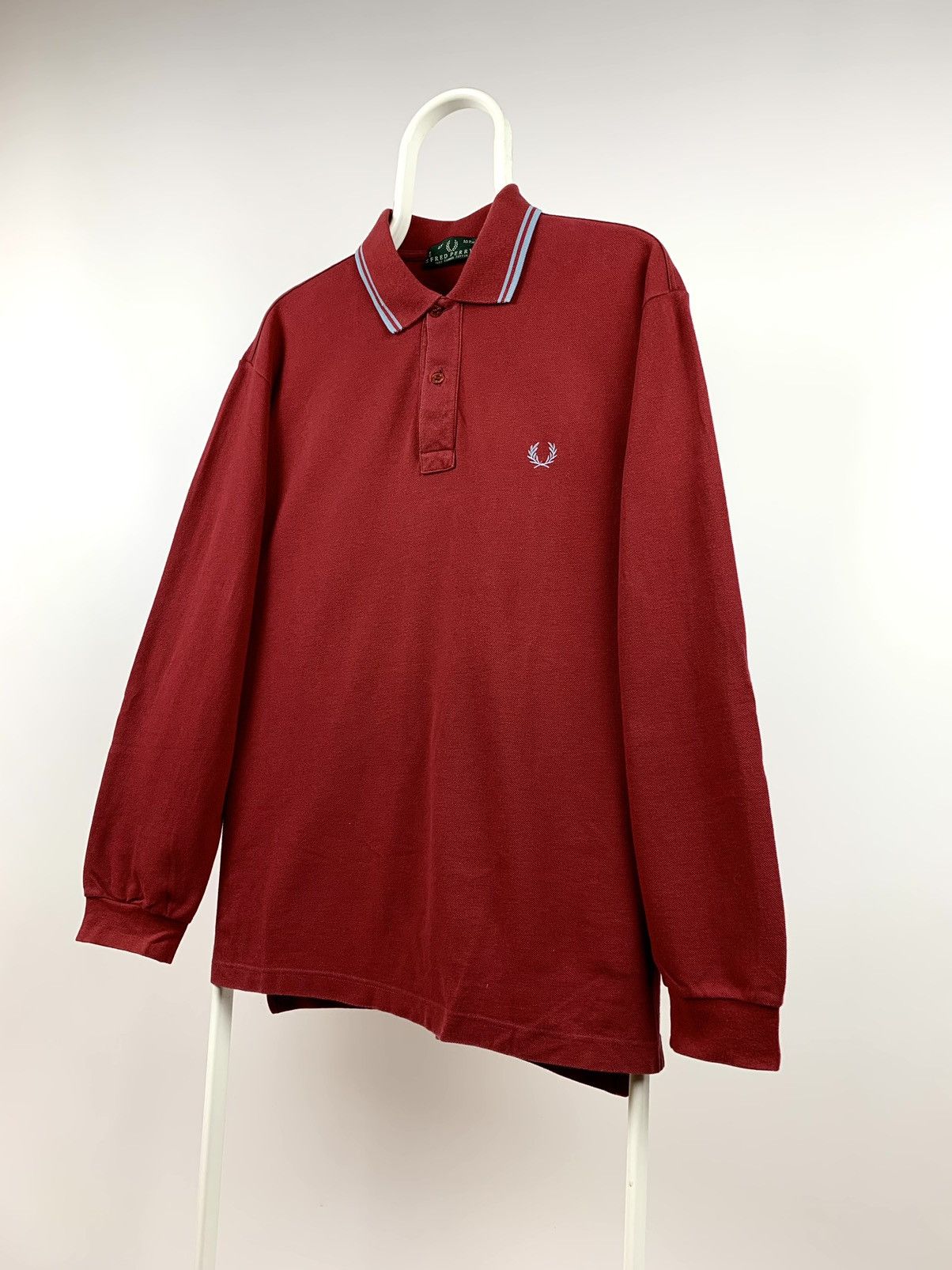 Fred Perry 90s Vintage Fred Perry Long Sleeve England Made In Italy Size US M / EU 48-50 / 2 - 1 Thumbnail