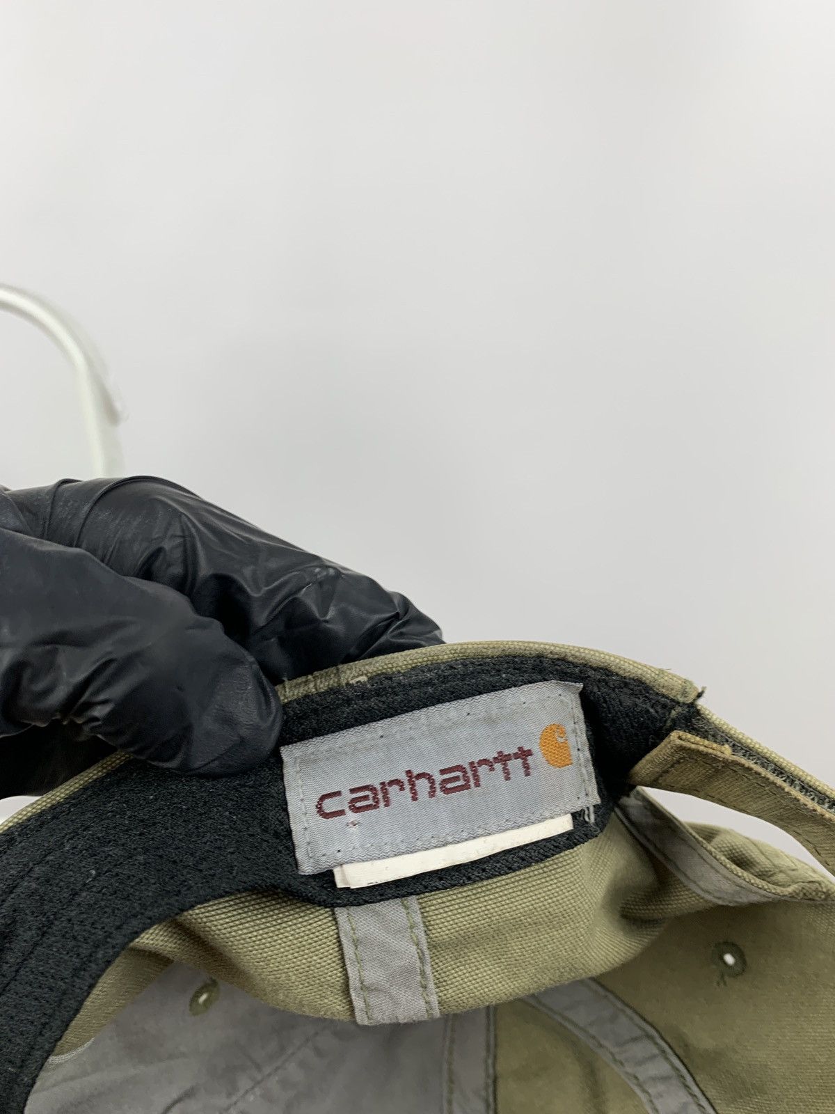 Carhartt 90s Vintage Carhartt Khaki Cap Hats Size ONE SIZE - 8 Thumbnail