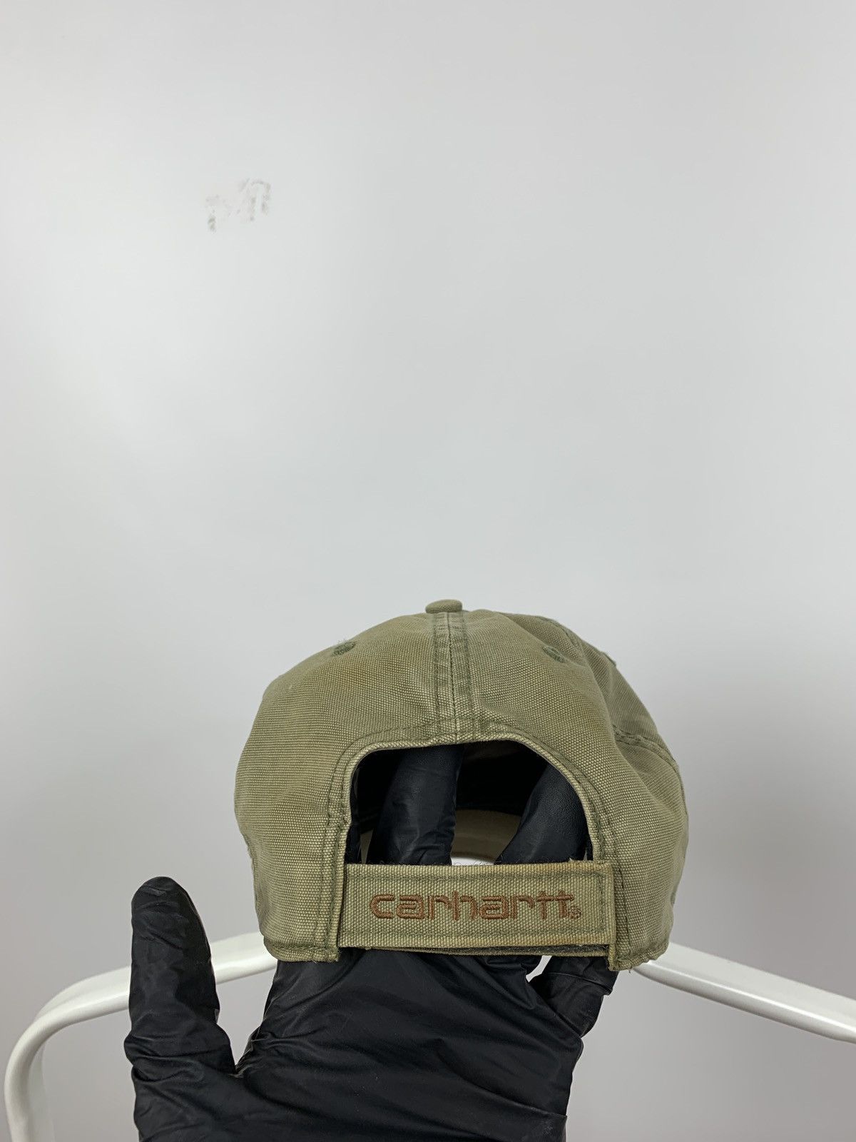 Carhartt 90s Vintage Carhartt Khaki Cap Hats Size ONE SIZE - 6 Thumbnail
