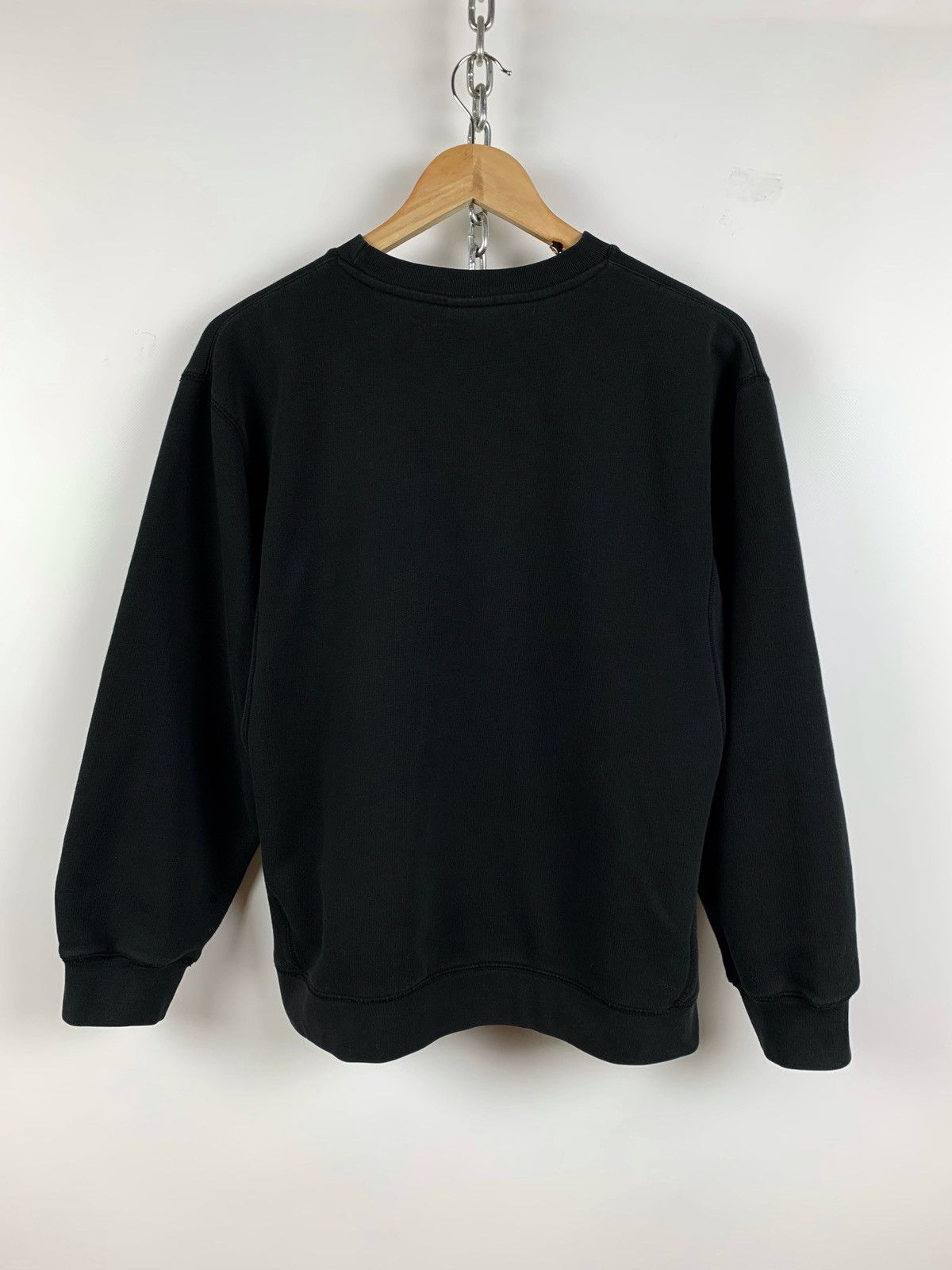 Nike Vintage Nike Big Logo Center Embroidered Swoosh Sweatshirt Size US S / EU 44-46 / 1 - 9 Thumbnail