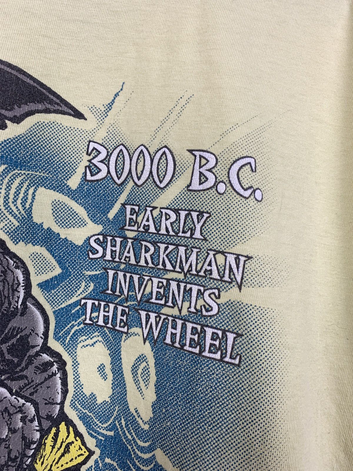Maui and Sons Vintage Maui And Sons Sharkoerectus Crazy Surfing T-Shirt Size US XXL / EU 58 / 5 - 11 Thumbnail