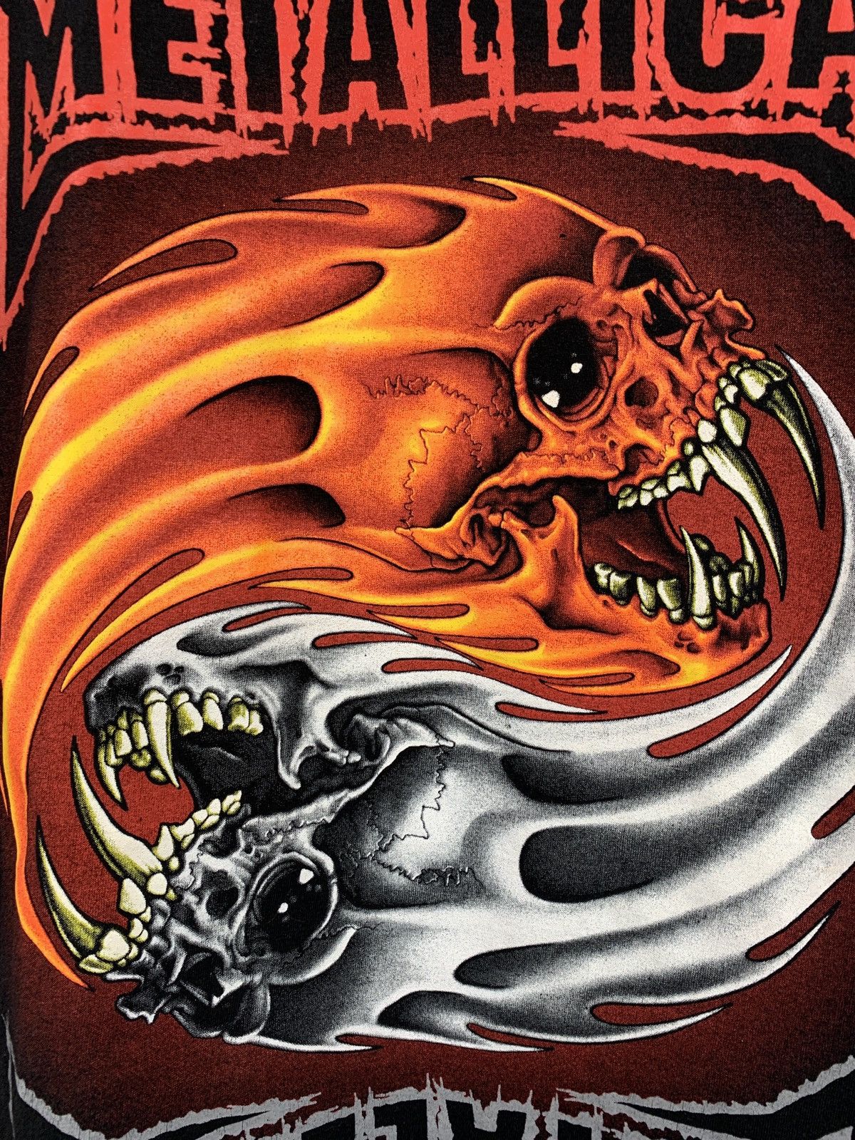 Band Tees Vintage Metallica Yin Yang ☯️ Band T-Shirt Size US L / EU 52-54 / 3 - 7 Thumbnail