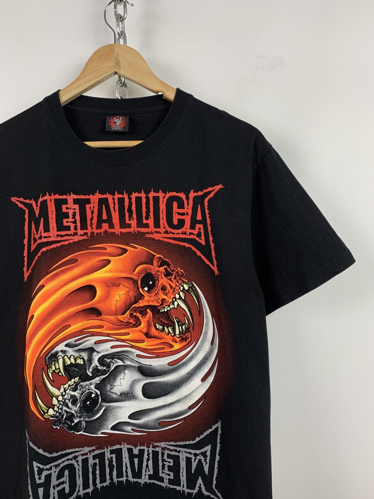 Band Tees Vintage Metallica Yin Yang ☯️ Band T-Shirt Size US L / EU 52-54 / 3 - 4 Thumbnail