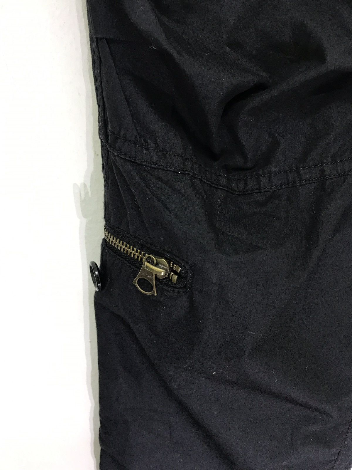 Japanese Brand Abahouse Tactical Pant Thin Materials Black Slim Size US 30 / EU 46 - 4 Thumbnail