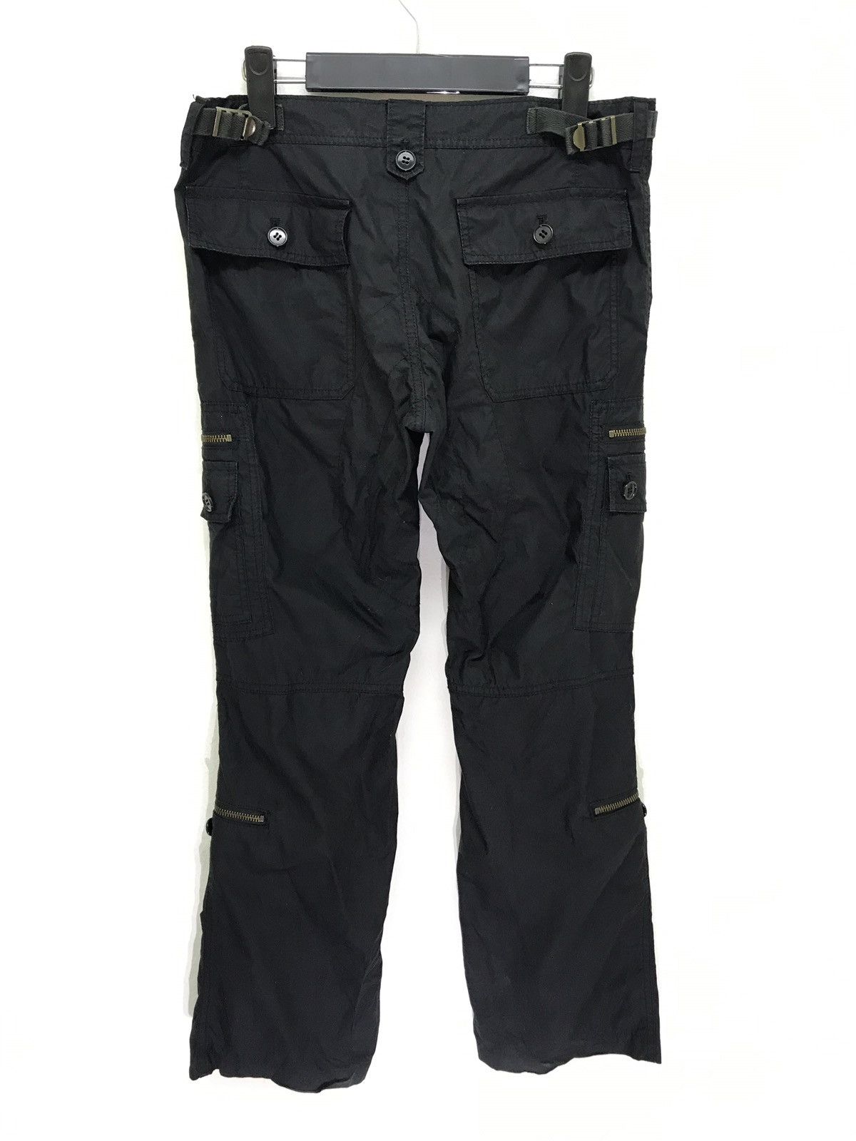 Japanese Brand Abahouse Tactical Pant Thin Materials Black Slim Size US 30 / EU 46 - 7 Thumbnail