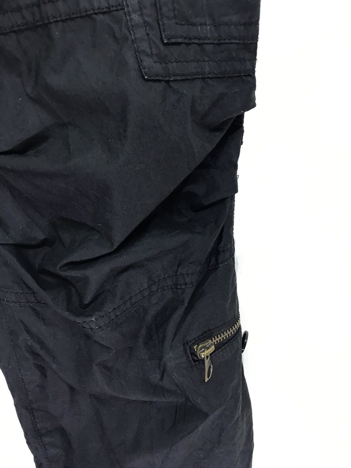 Japanese Brand Abahouse Tactical Pant Thin Materials Black Slim Size US 30 / EU 46 - 5 Thumbnail