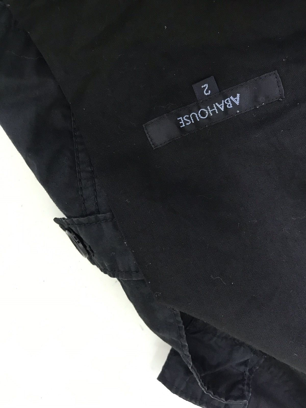 Japanese Brand Abahouse Tactical Pant Thin Materials Black Slim Size US 30 / EU 46 - 9 Thumbnail