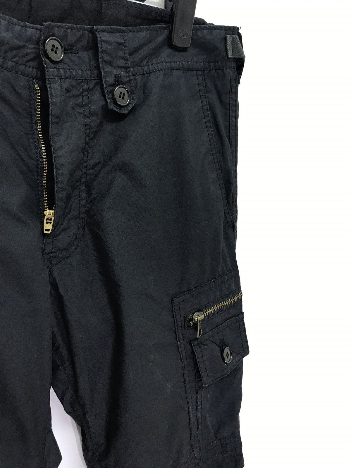 Japanese Brand Abahouse Tactical Pant Thin Materials Black Slim Size US 30 / EU 46 - 6 Thumbnail