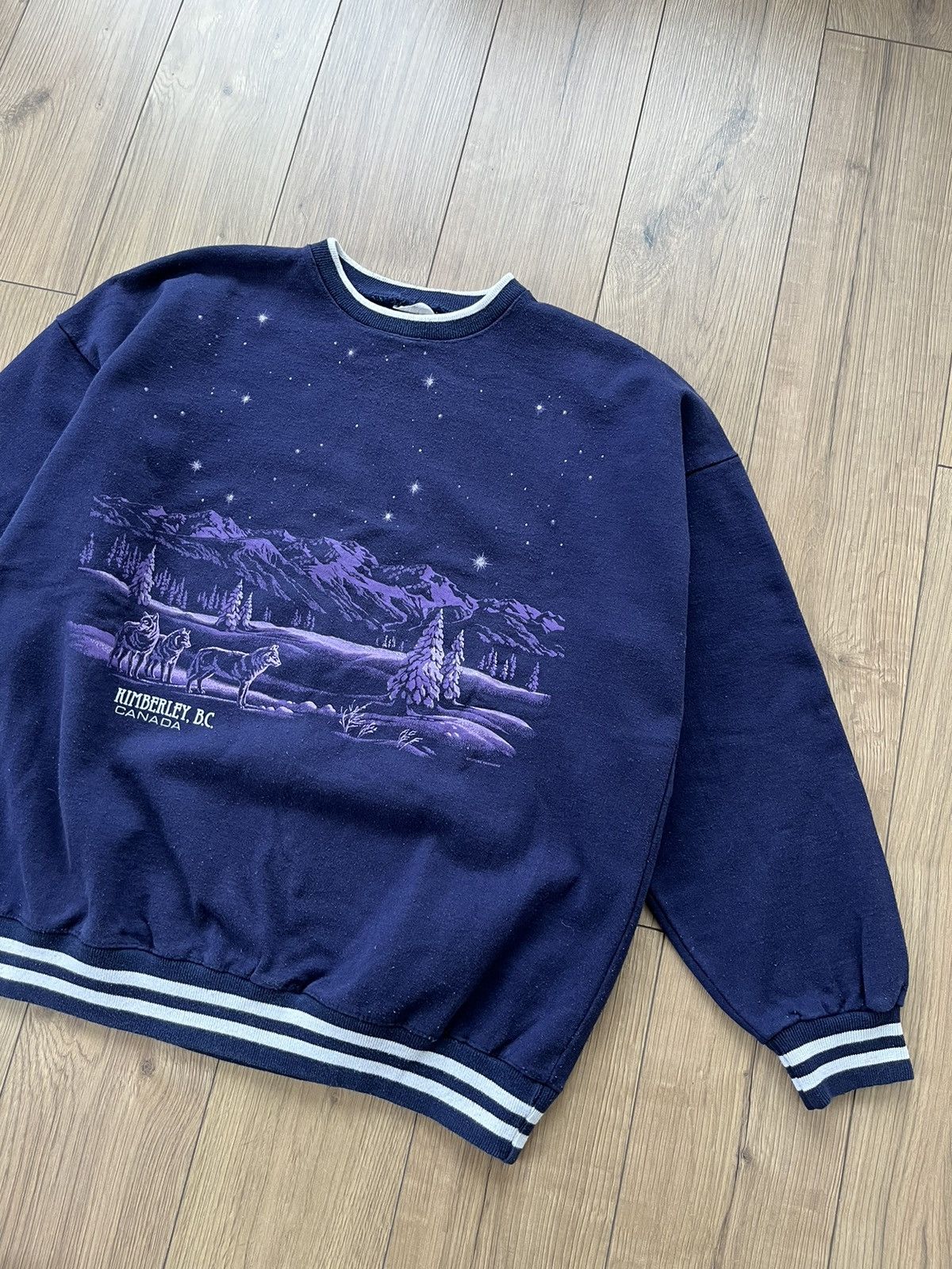 Other 🇨🇦 Canada Kimberley Vintage Blue Heavy Sweatshirt Size US XL / EU 56 / 4 - 5 Thumbnail
