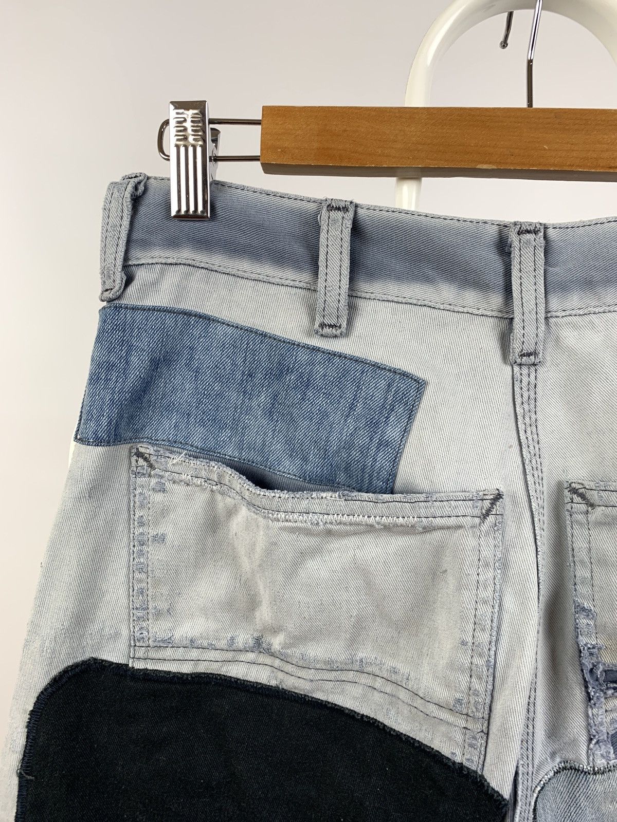 Carhartt 80s Vintage Carhartt Patchwork Custom Distressed Denim Pants Size US 30 / EU 46 - 14 Thumbnail