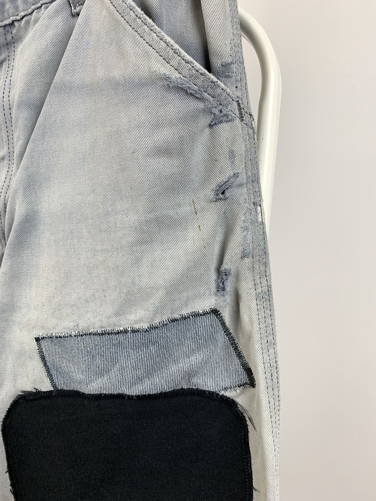 Carhartt 80s Vintage Carhartt Patchwork Custom Distressed Denim Pants Size US 30 / EU 46 - 18 Thumbnail