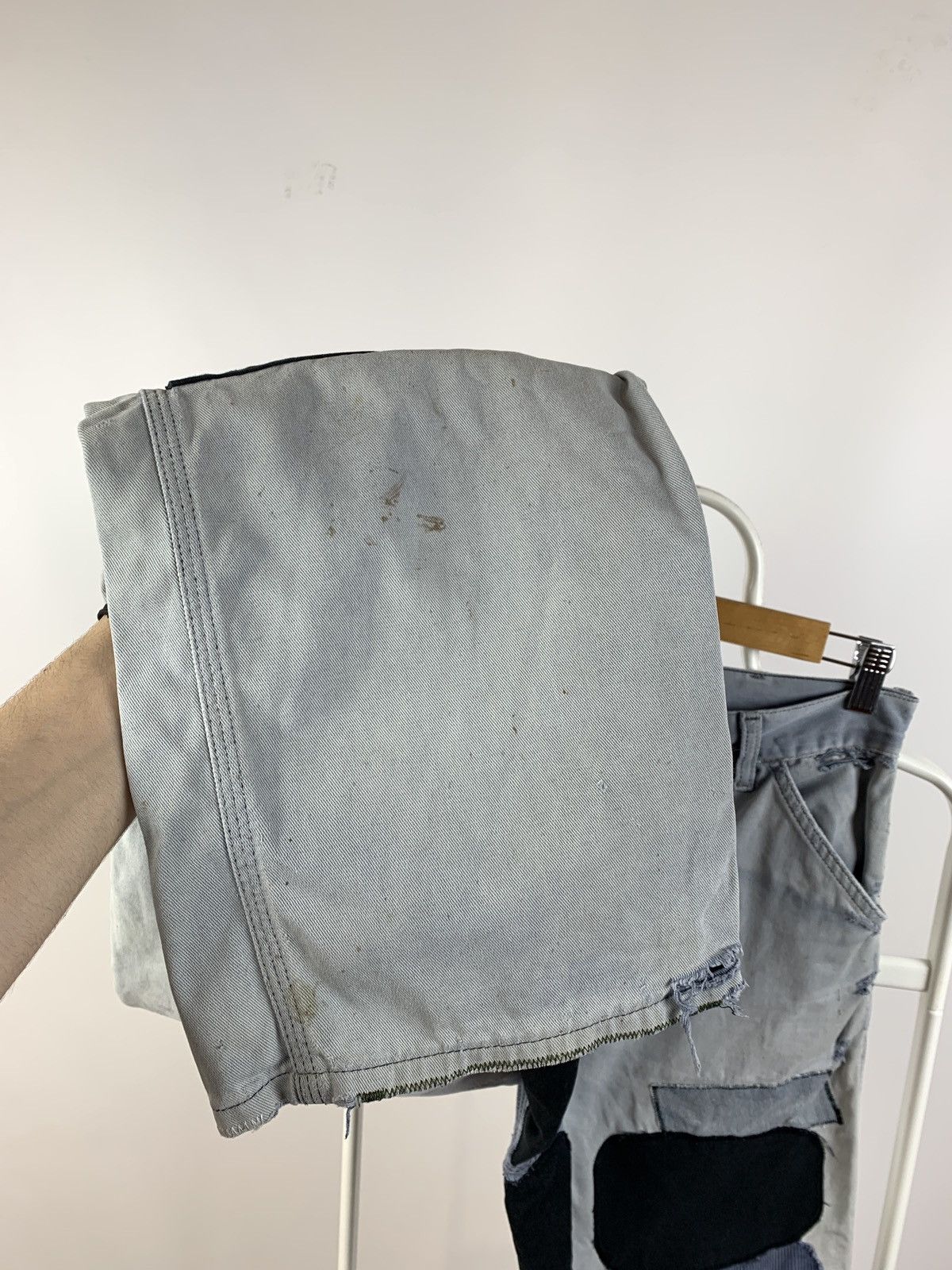 Carhartt 80s Vintage Carhartt Patchwork Custom Distressed Denim Pants Size US 30 / EU 46 - 21 Thumbnail