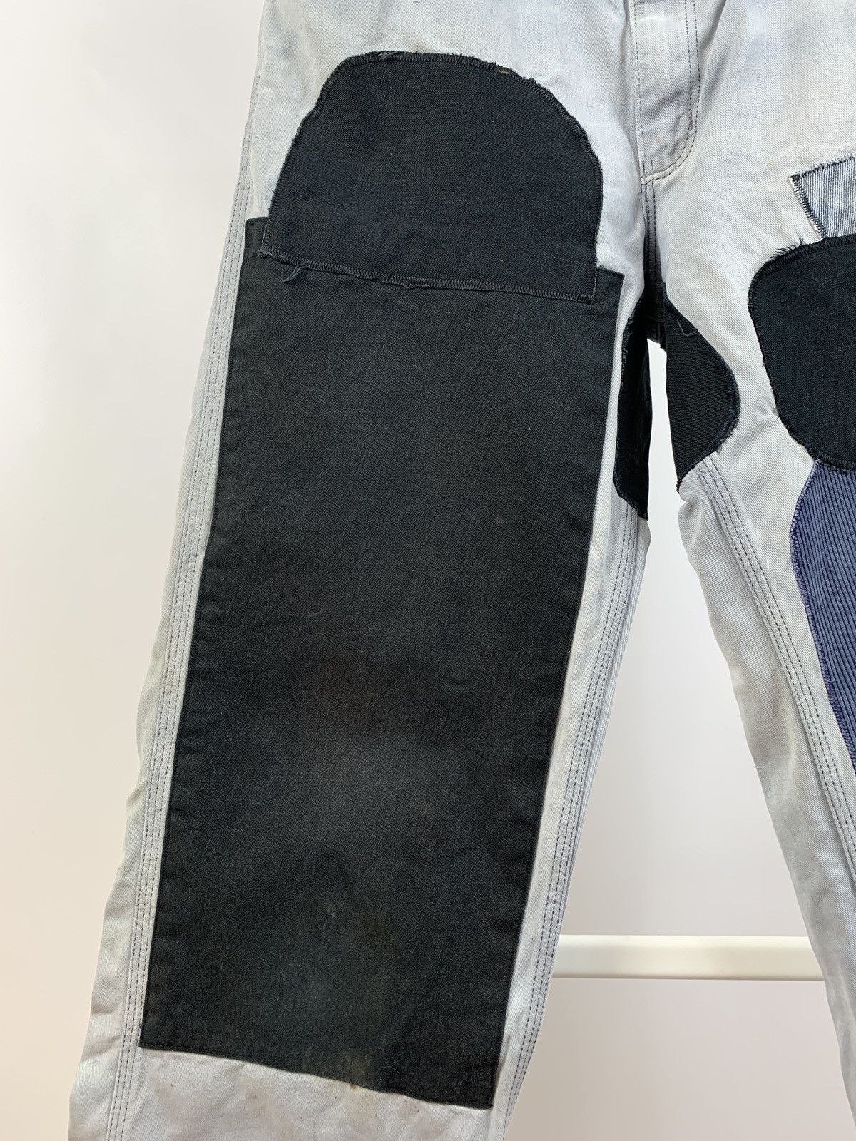 Carhartt 80s Vintage Carhartt Patchwork Custom Distressed Denim Pants Size US 30 / EU 46 - 15 Thumbnail