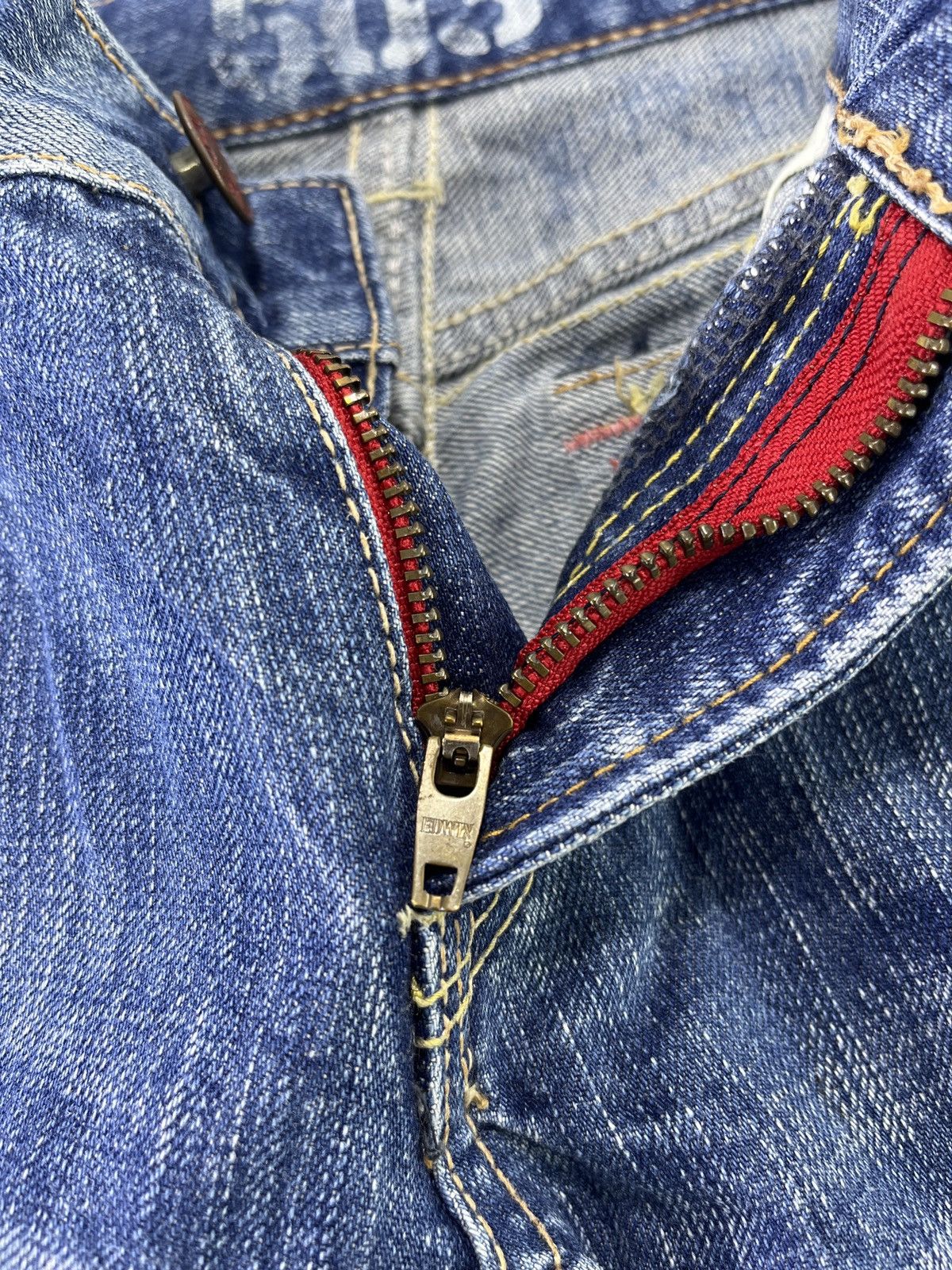 Edwin × Japanese Brand Edwin 503 Blue jeans - J783 Size US 32 / EU 48 - 5 Thumbnail