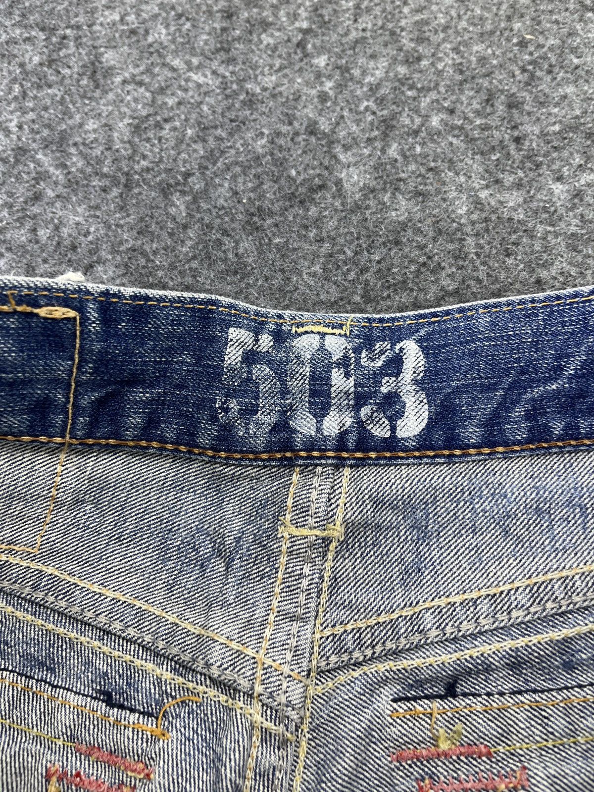 Edwin × Japanese Brand Edwin 503 Blue jeans - J783 Size US 32 / EU 48 - 9 Thumbnail