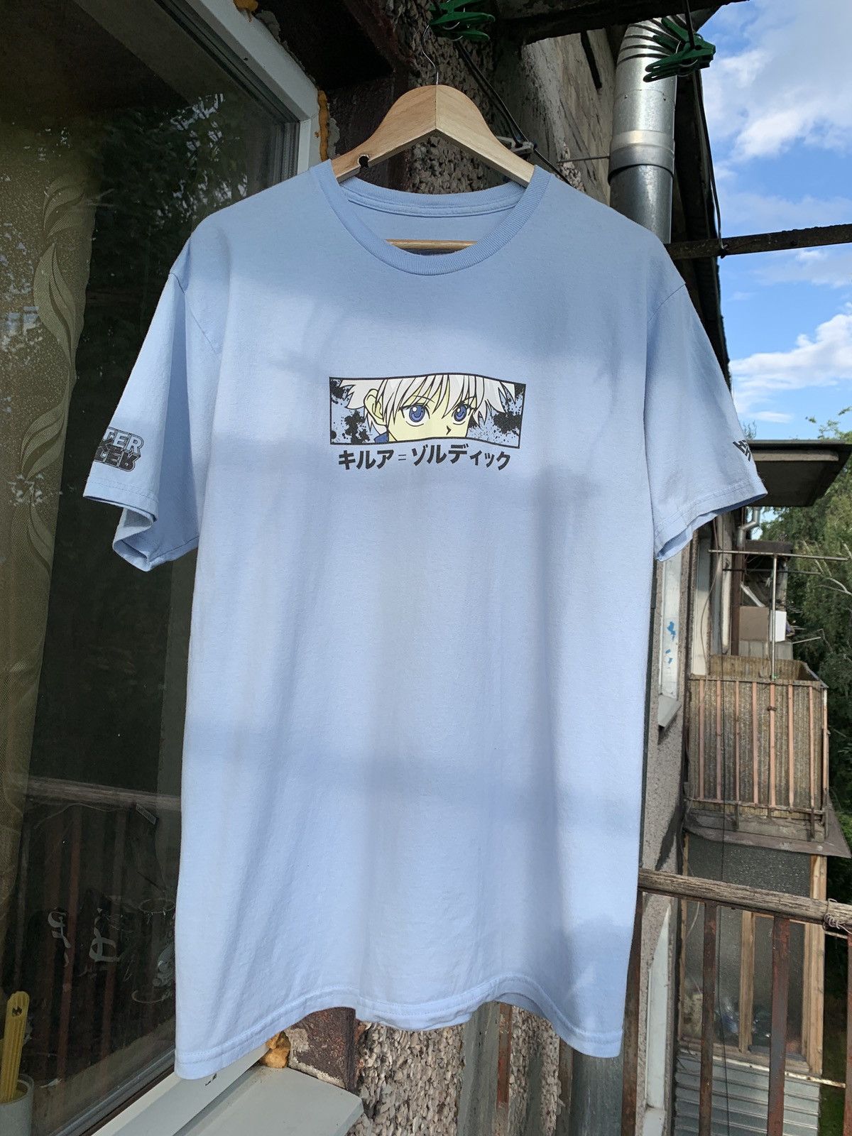 Anime Vintage Hunter x Hunter Hypland Killua Blue Anima T-Shirt Size US L / EU 52-54 / 3 - 1 Thumbnail
