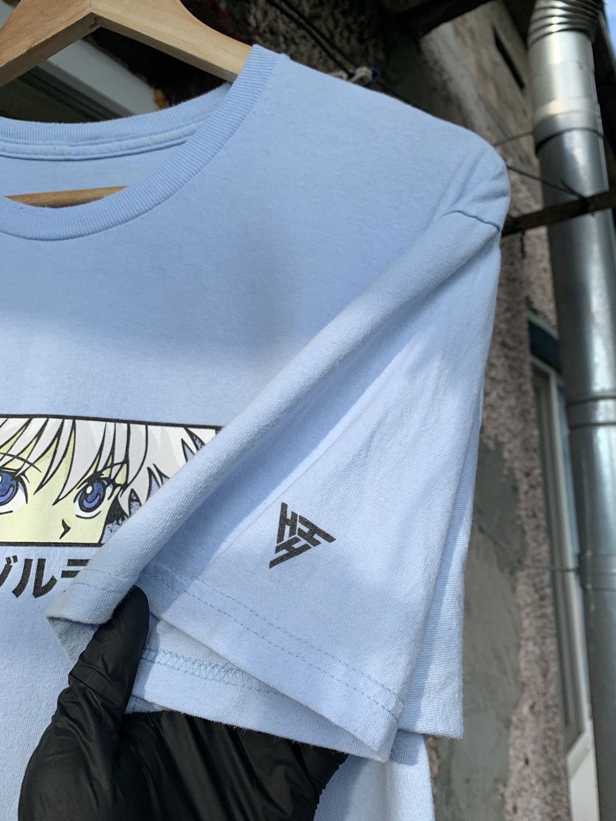 Anime Vintage Hunter x Hunter Hypland Killua Blue Anima T-Shirt Size US L / EU 52-54 / 3 - 6 Thumbnail