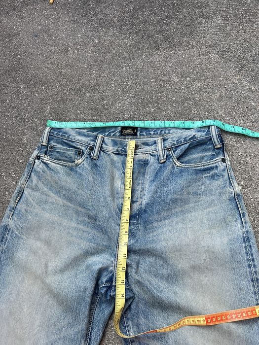 Engineered Garments Vintage Cootie Japan Fade Denim Distress Mud Jeans ...