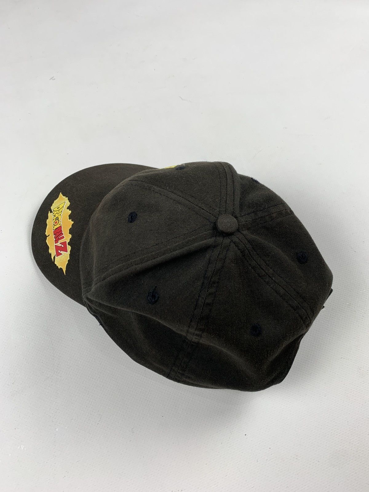 Anime Vintage Dragon Ball Z Faded Black Graphic Cap Hat Size ONE SIZE - 6 Thumbnail