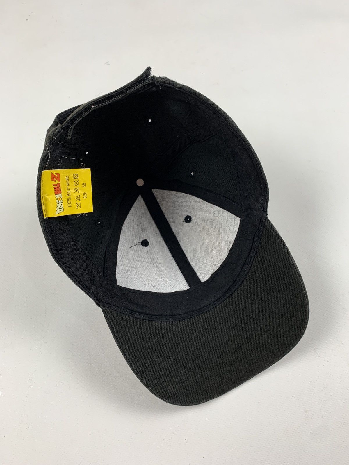 Anime Vintage Dragon Ball Z Faded Black Graphic Cap Hat Size ONE SIZE - 9 Thumbnail
