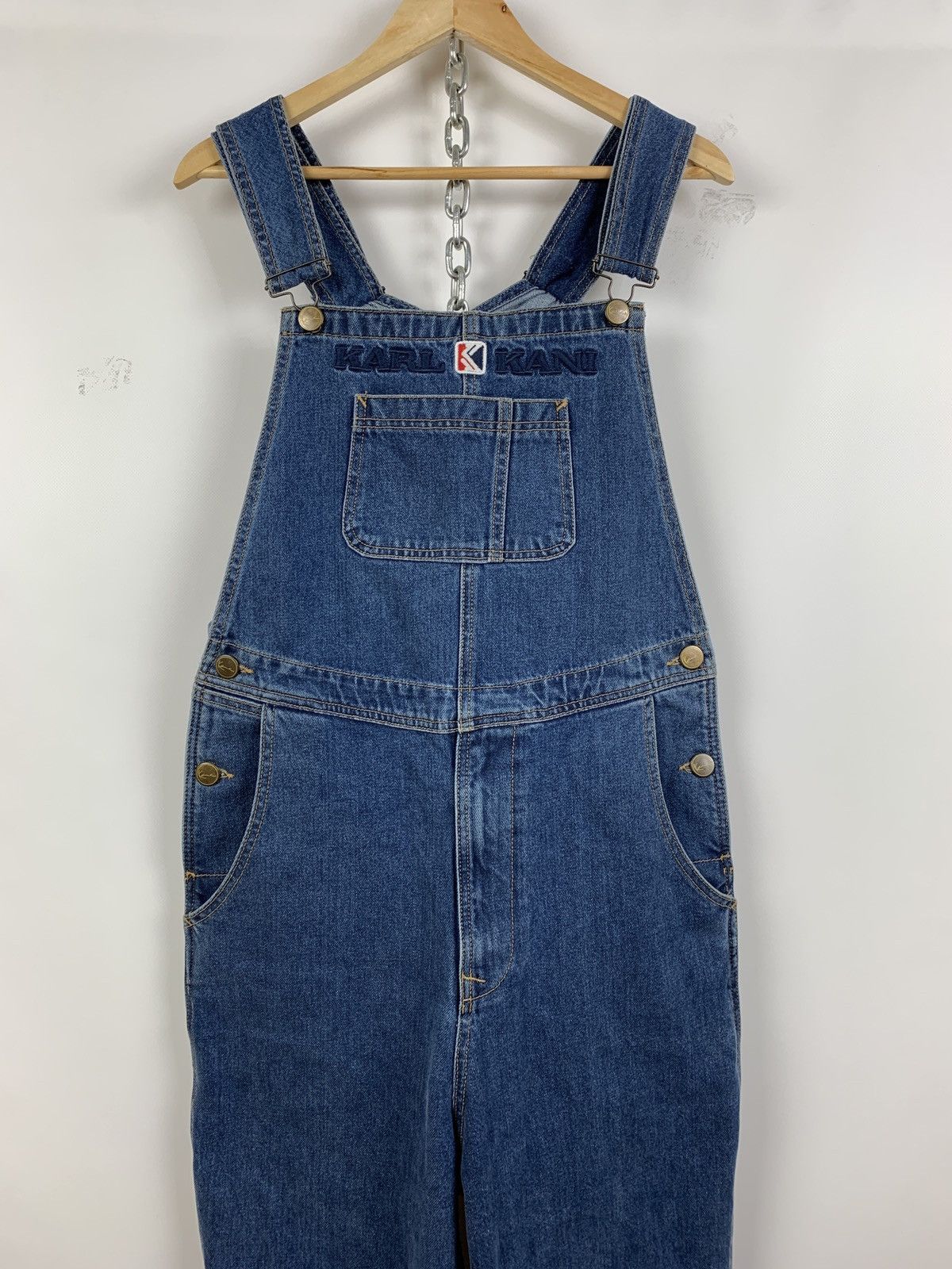 Karl Kani Vintage Karl Kani Denim Overalls Jumpsuit Size US 32 / EU 48 - 9 Thumbnail