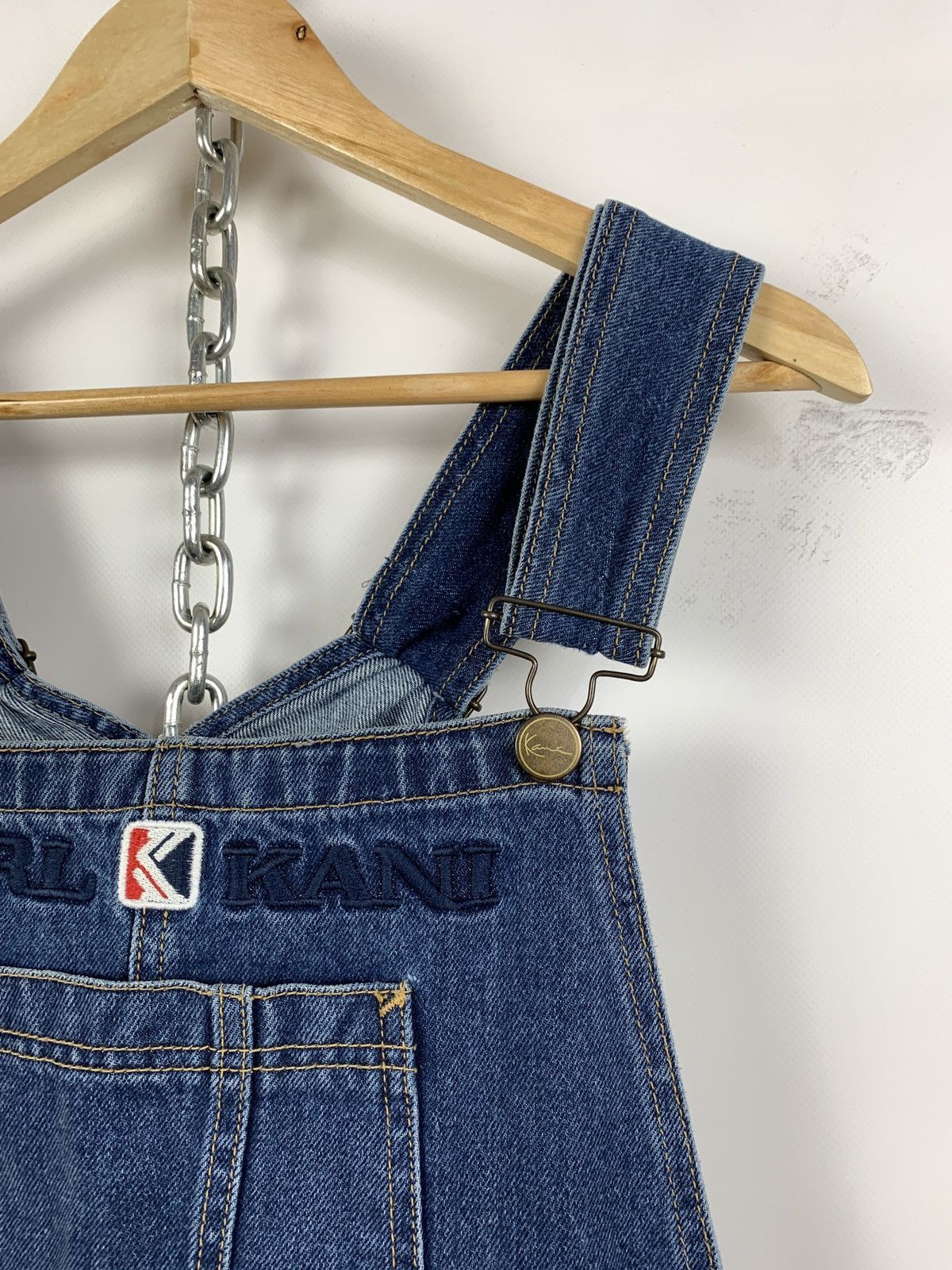 Karl Kani Vintage Karl Kani Denim Overalls Jumpsuit Size US 32 / EU 48 - 11 Thumbnail