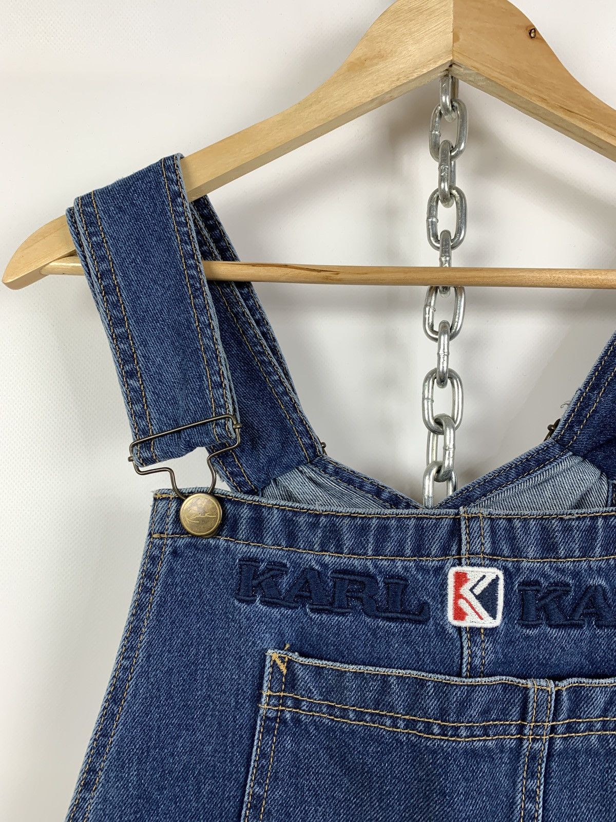 Karl Kani Vintage Karl Kani Denim Overalls Jumpsuit Size US 32 / EU 48 - 12 Thumbnail