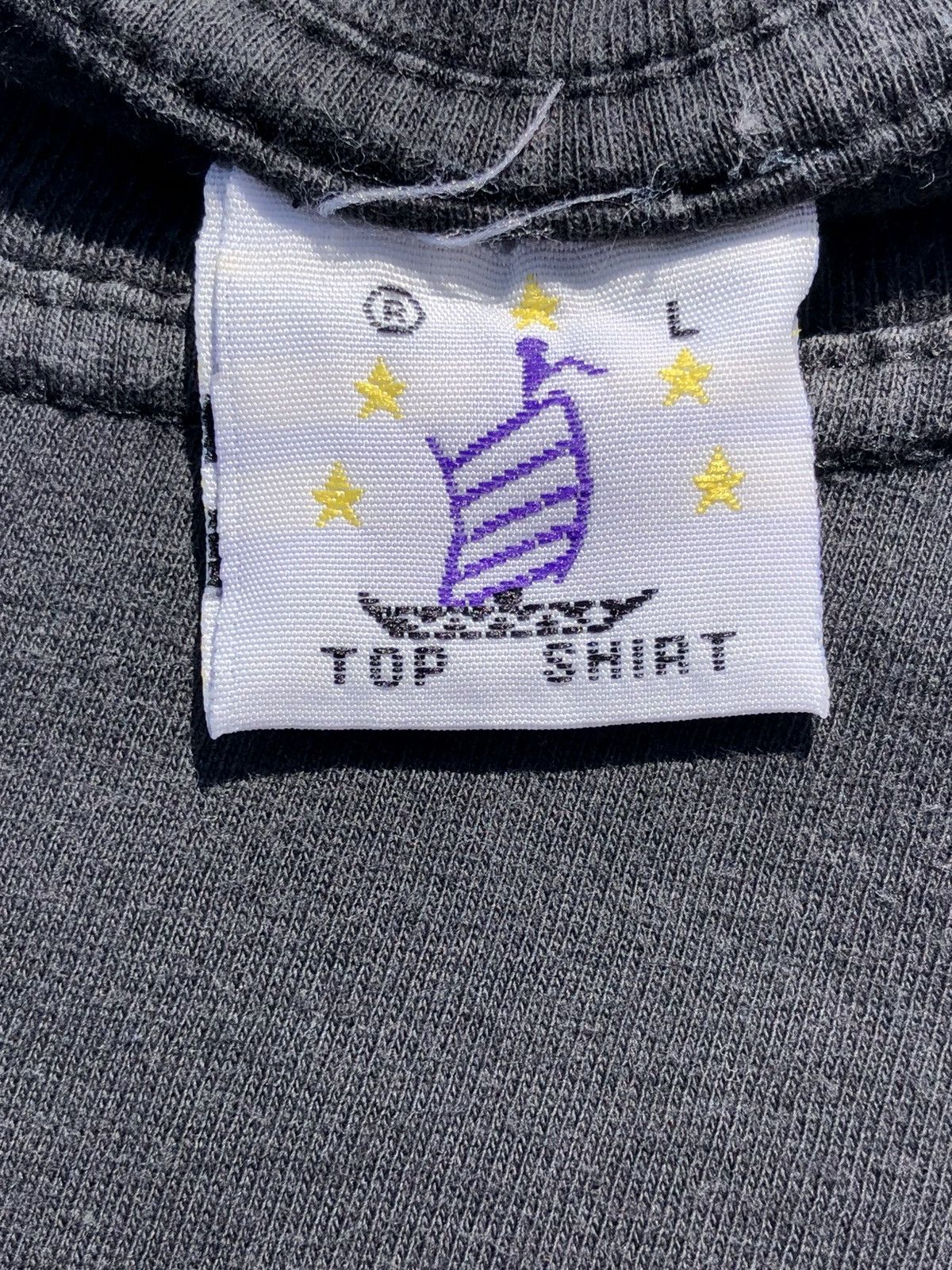 Fuck Art, Make Tees Vintage 90s Fuck You You Fuckin Fuck Hand Sign Black Tee Size US L / EU 52-54 / 3 - 7 Thumbnail
