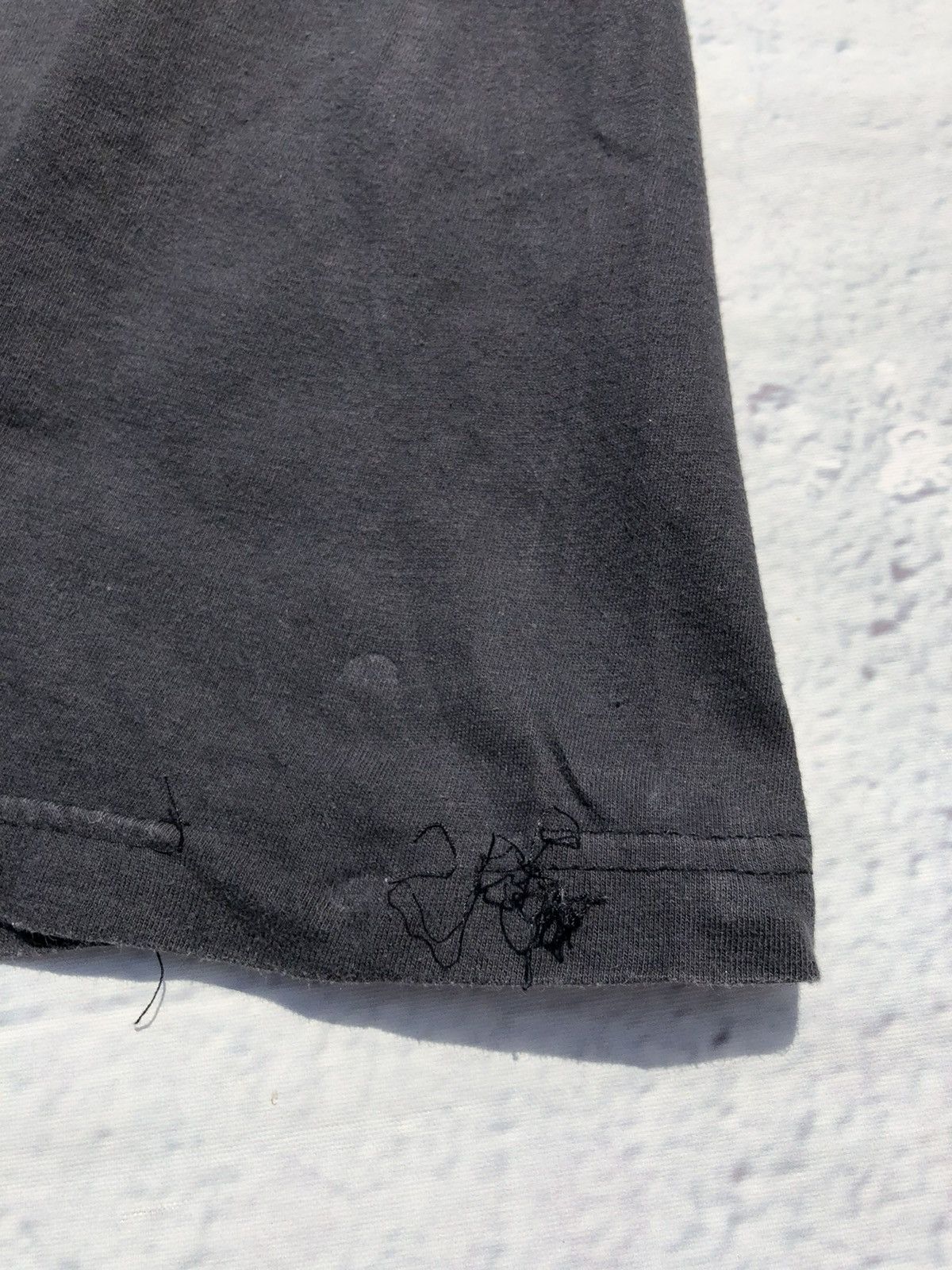 Fuck Art, Make Tees Vintage 90s Fuck You You Fuckin Fuck Hand Sign Black Tee Size US L / EU 52-54 / 3 - 6 Thumbnail
