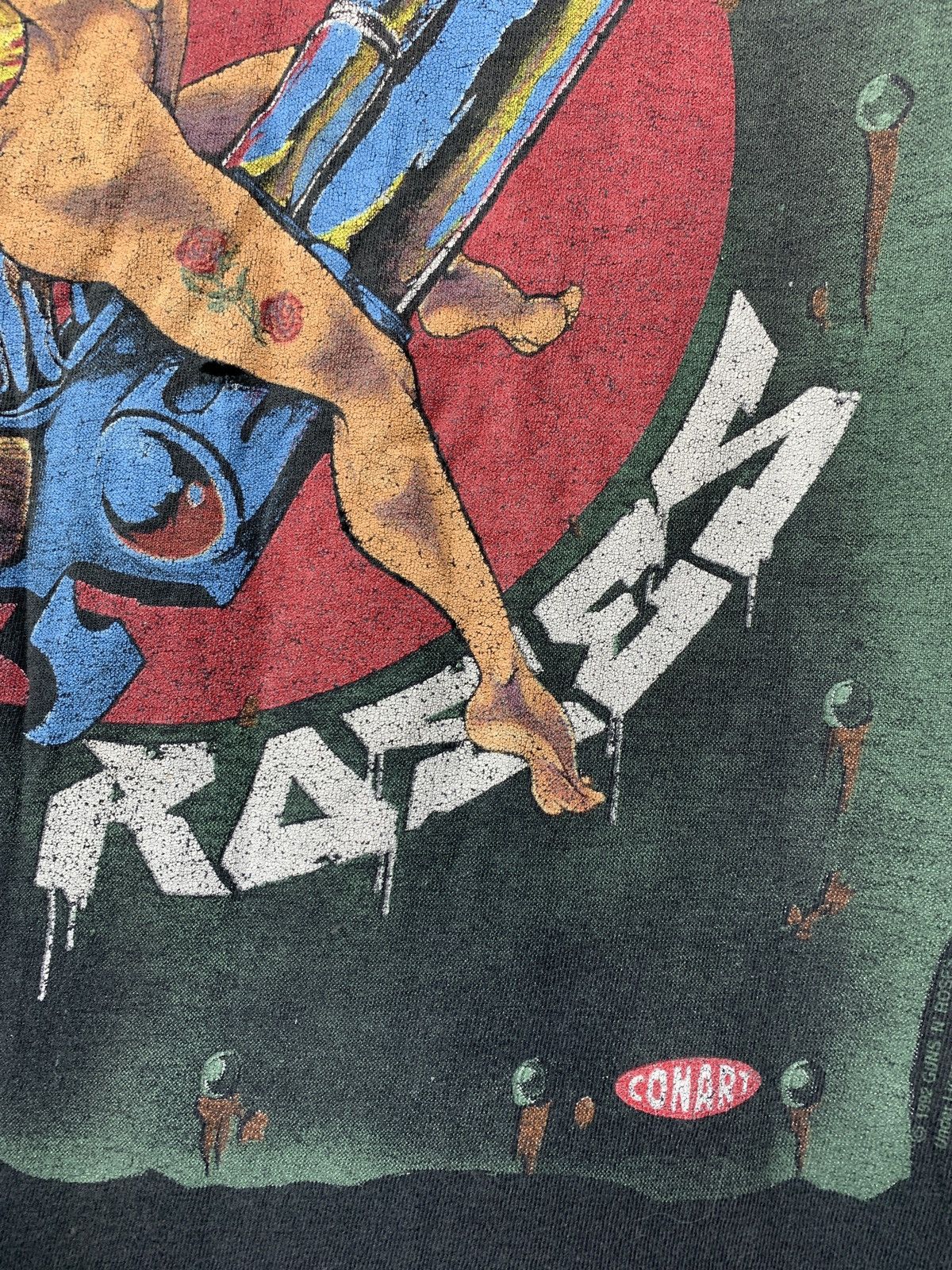 Band Tees 1992 Vintage Guns N Roses Naked Lady Revolver Rare T-Shirt Size US L / EU 52-54 / 3 - 12 Thumbnail