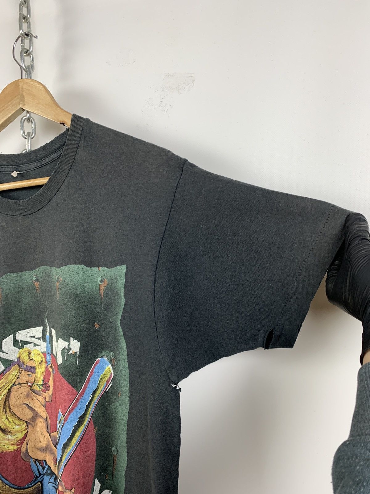 Band Tees 1992 Vintage Guns N Roses Naked Lady Revolver Rare T-Shirt Size US L / EU 52-54 / 3 - 19 Thumbnail