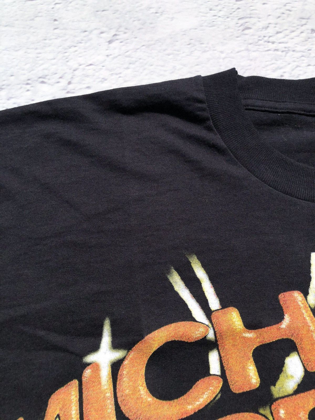 NBA Vintage 90s Michael Jordan Chicago Bulls NBA Black Tee Size US XL / EU 56 / 4 - 9 Thumbnail