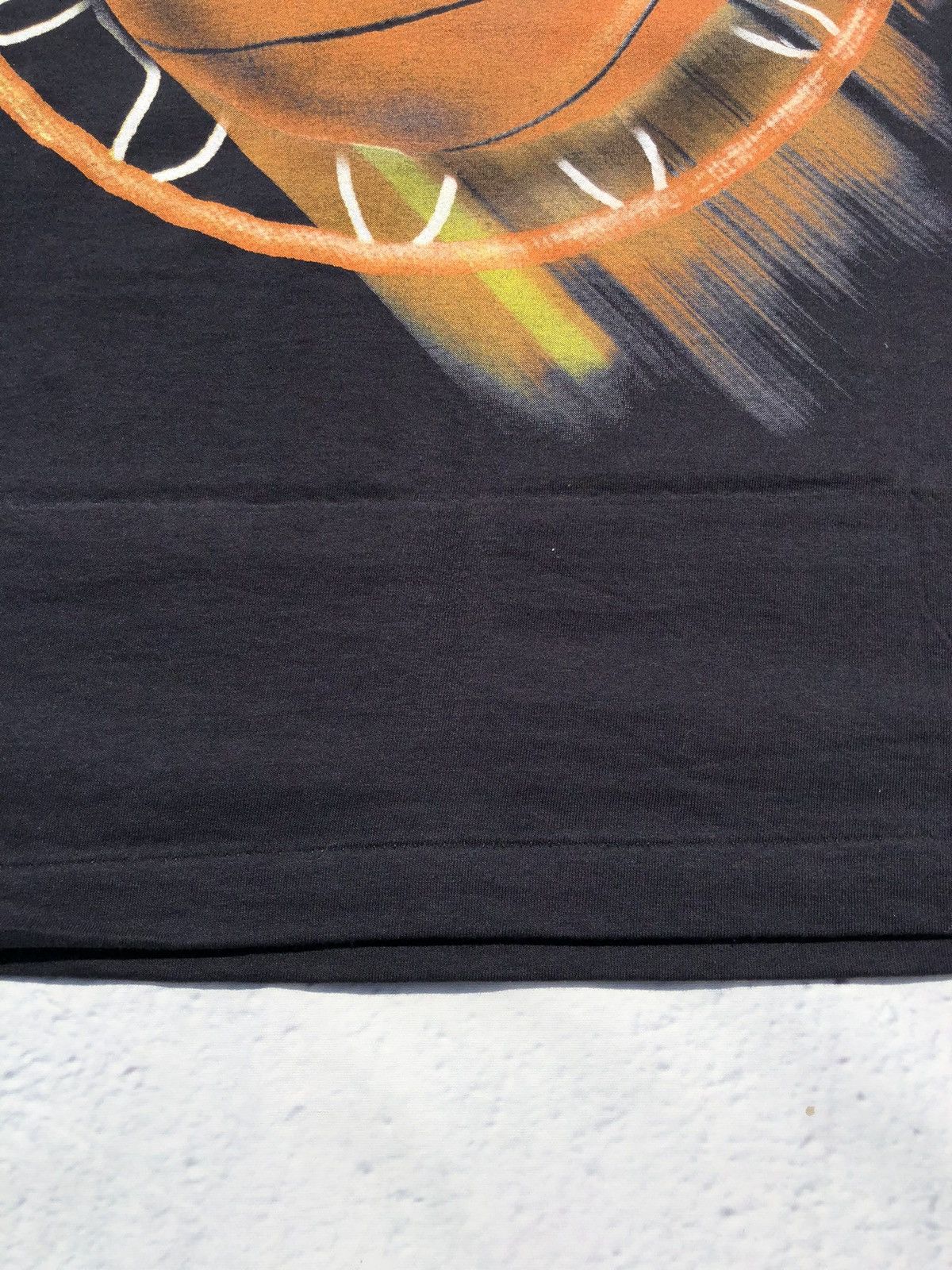 NBA Vintage 90s Michael Jordan Chicago Bulls NBA Black Tee Size US XL / EU 56 / 4 - 14 Thumbnail