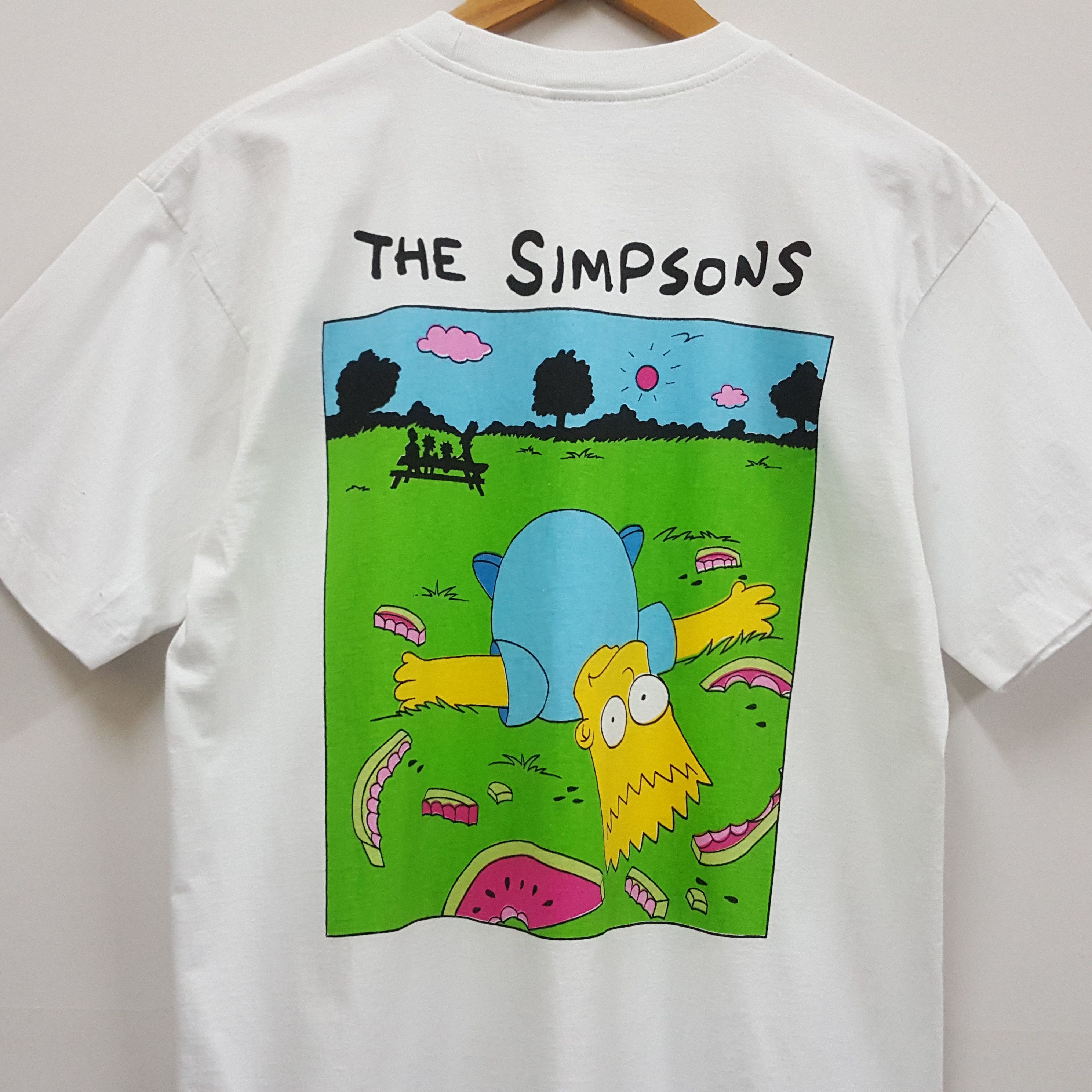 The Simpsons × Vintage Vintage The Simpsons nice design t-shirt Size US M / EU 48-50 / 2 - 3 Thumbnail